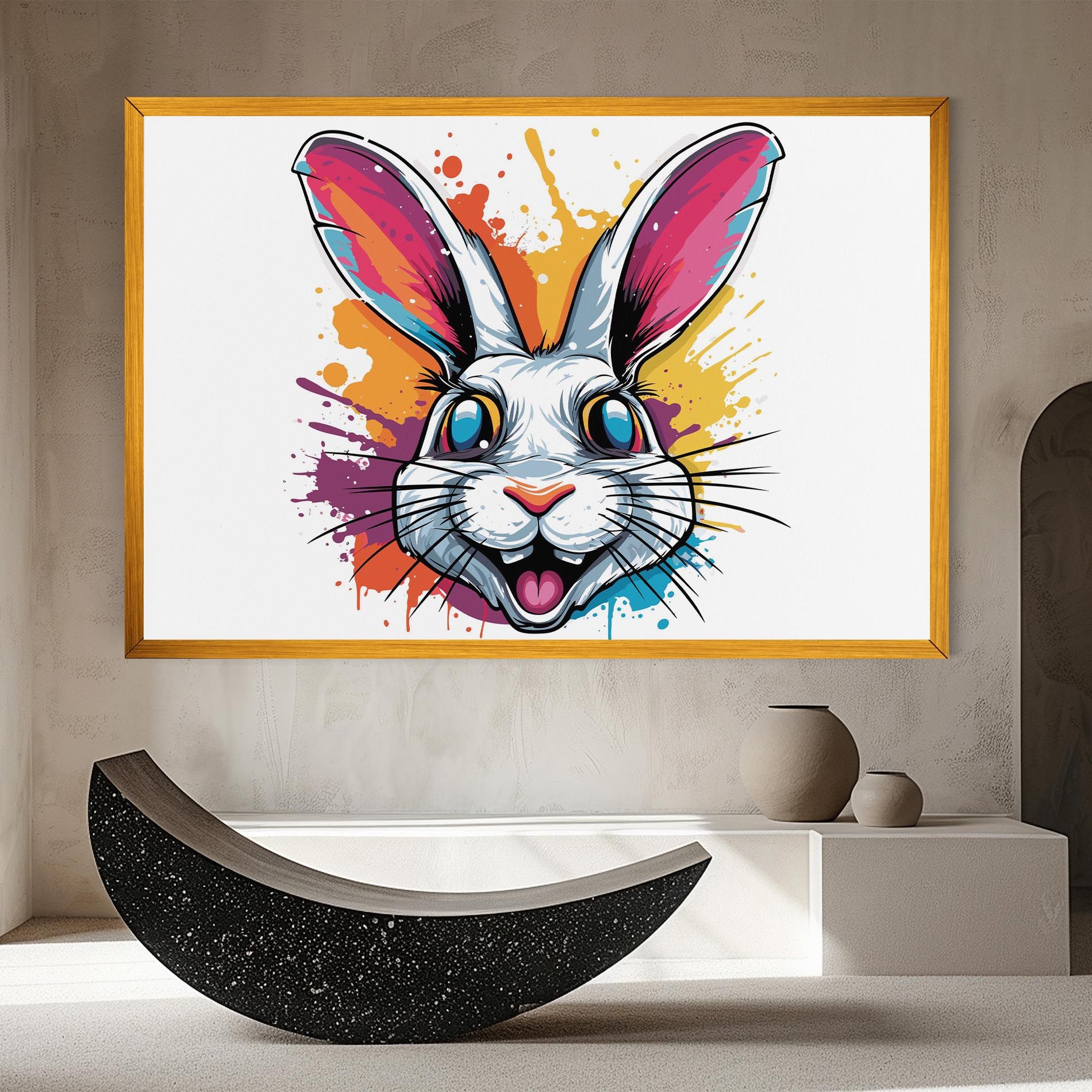 Crazy Bunny mockup 8
