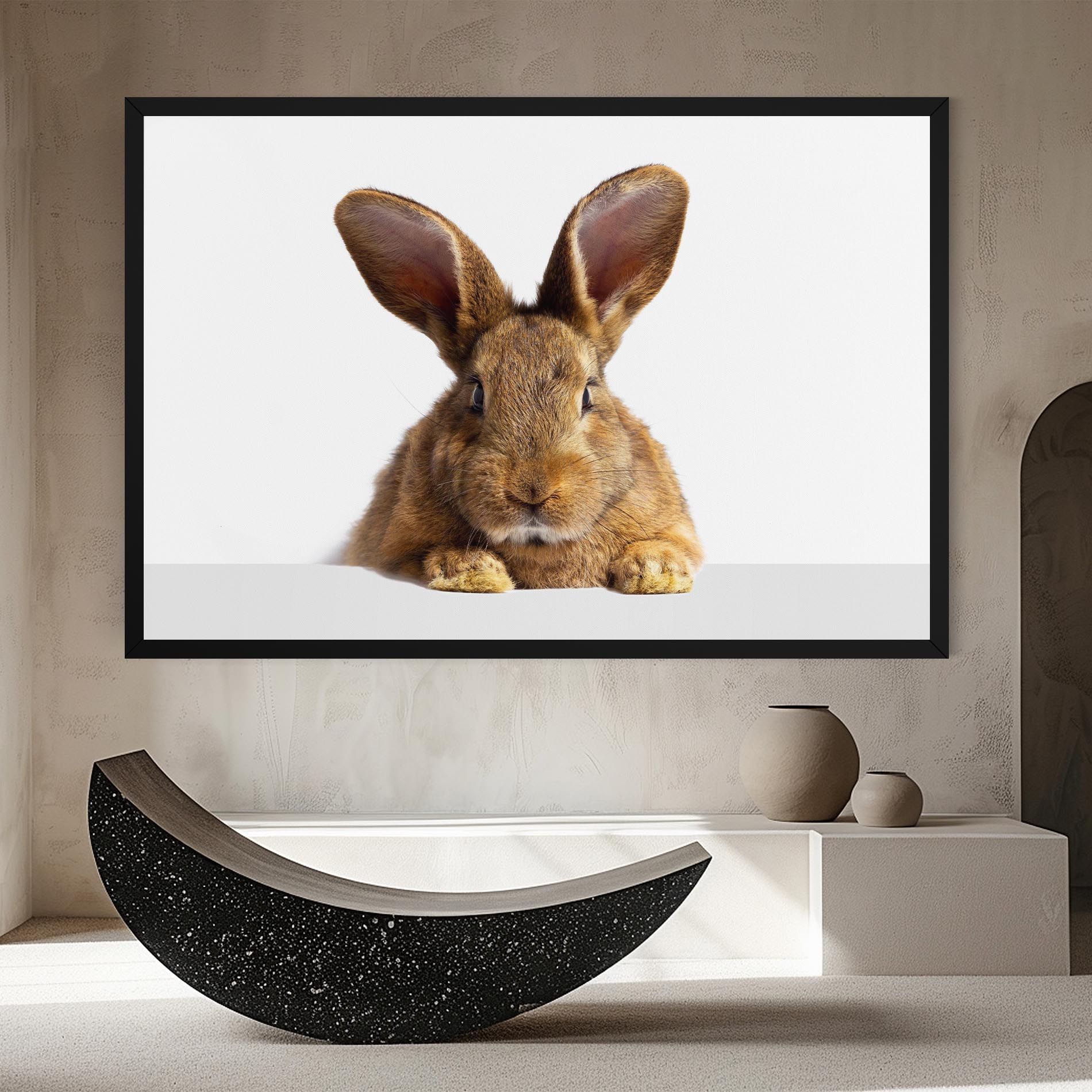 Brown Cute Bunny mockup 8