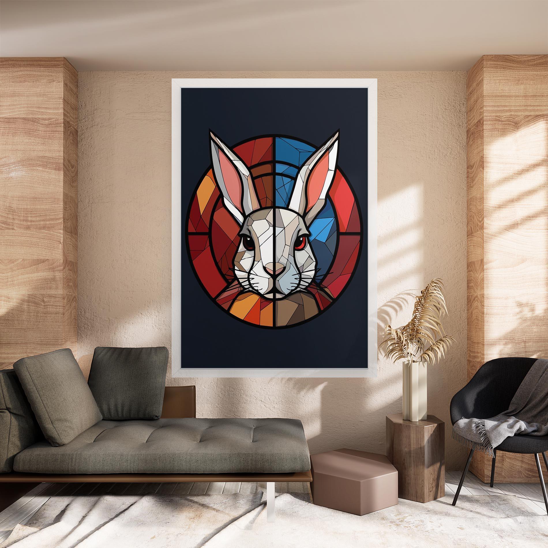 Leinwandbild Bunny mockup 8