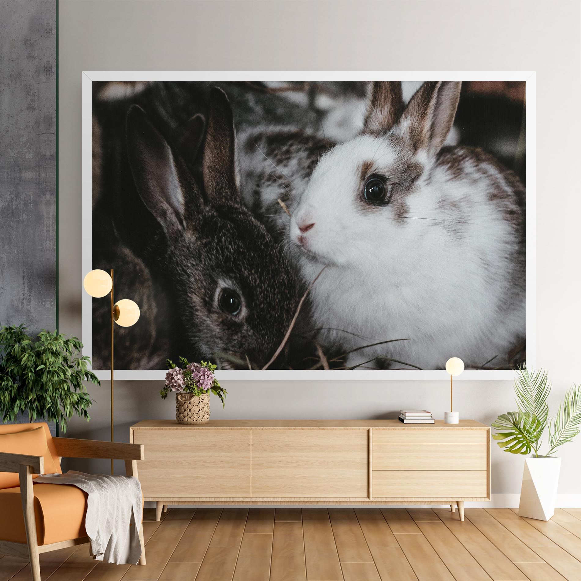 Cute Small Rabbit mockup 9