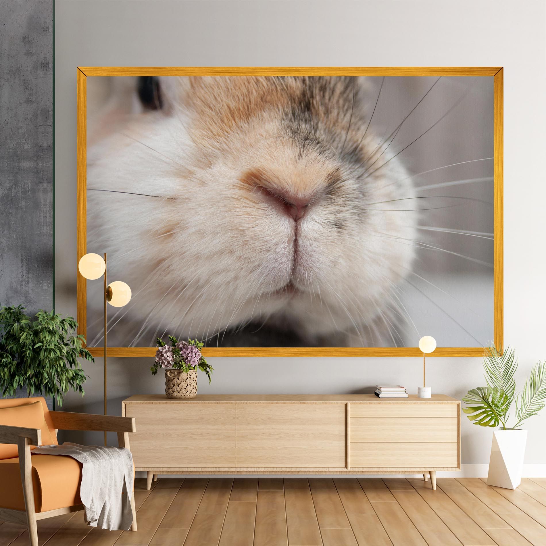 Close Up Bunny mockup 9