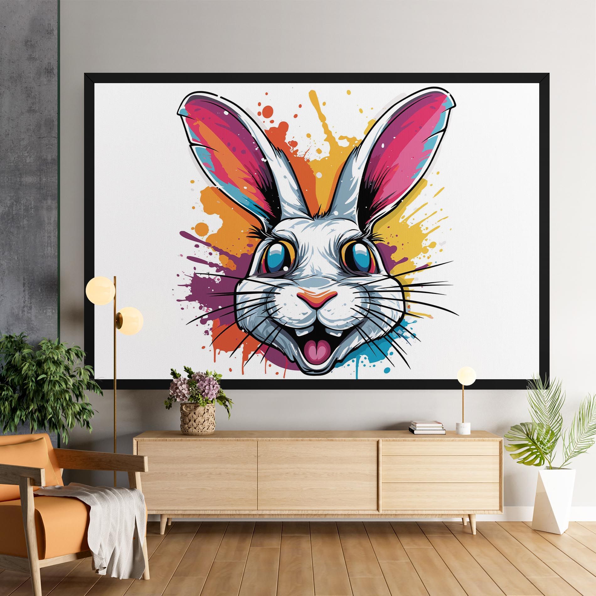 Crazy Bunny mockup 9