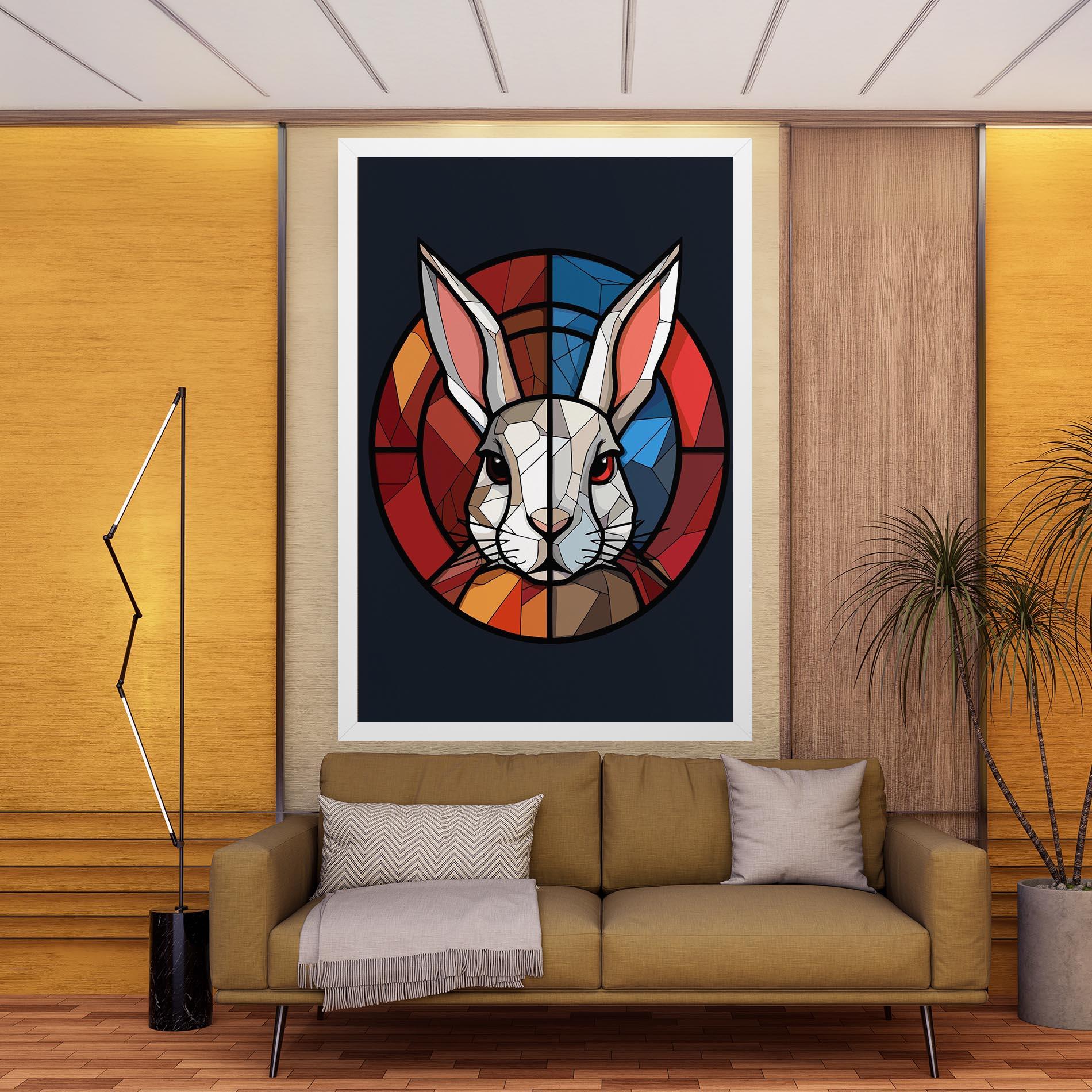 Leinwandbild Bunny mockup 9