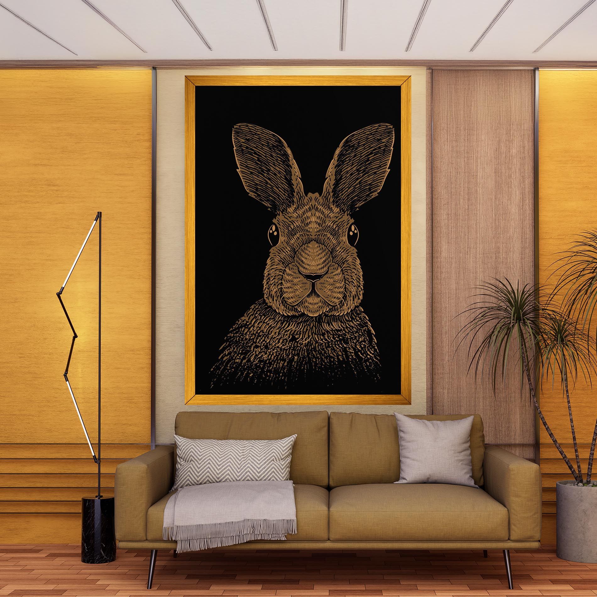 Brown Bunny mockup 9