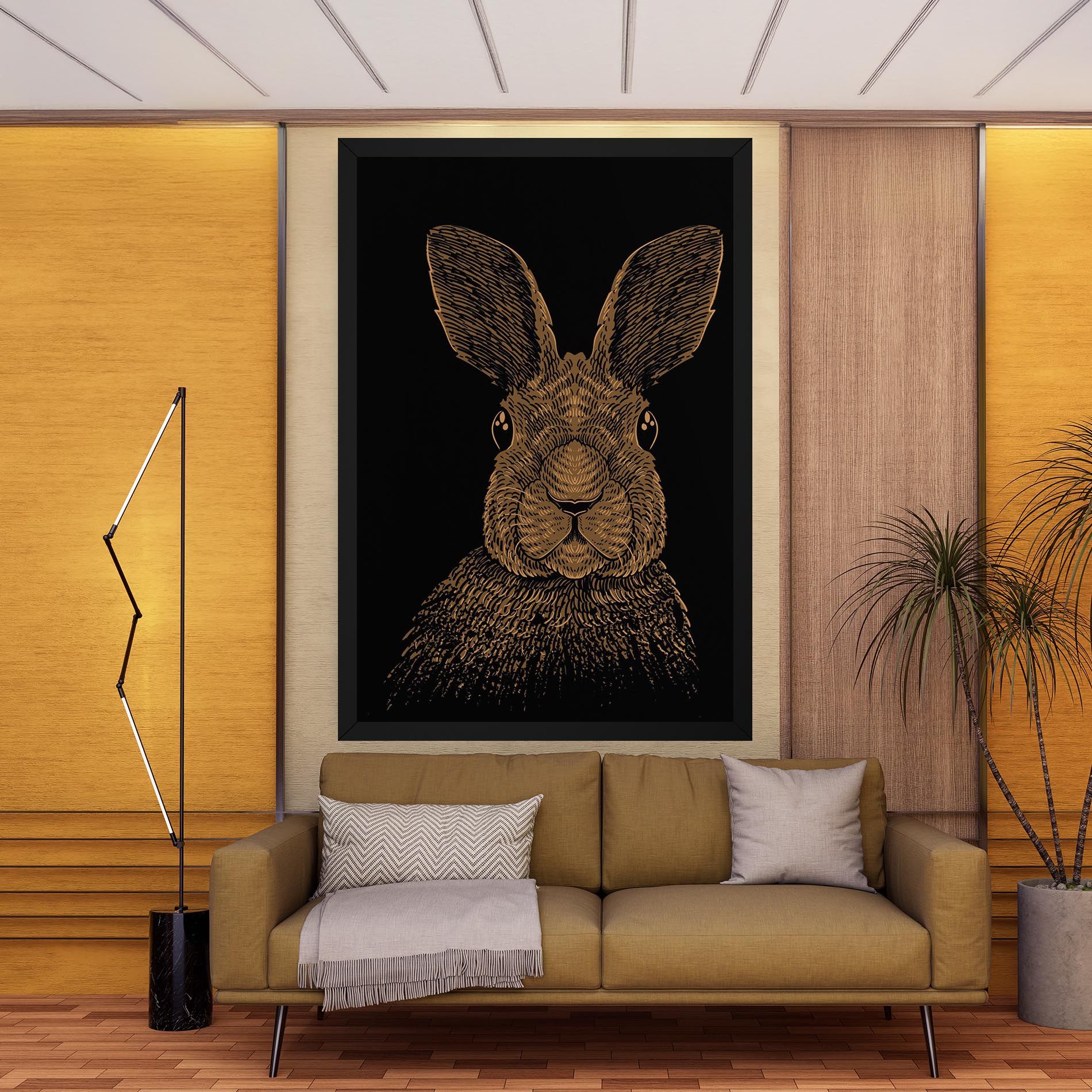Brown Bunny mockup 9