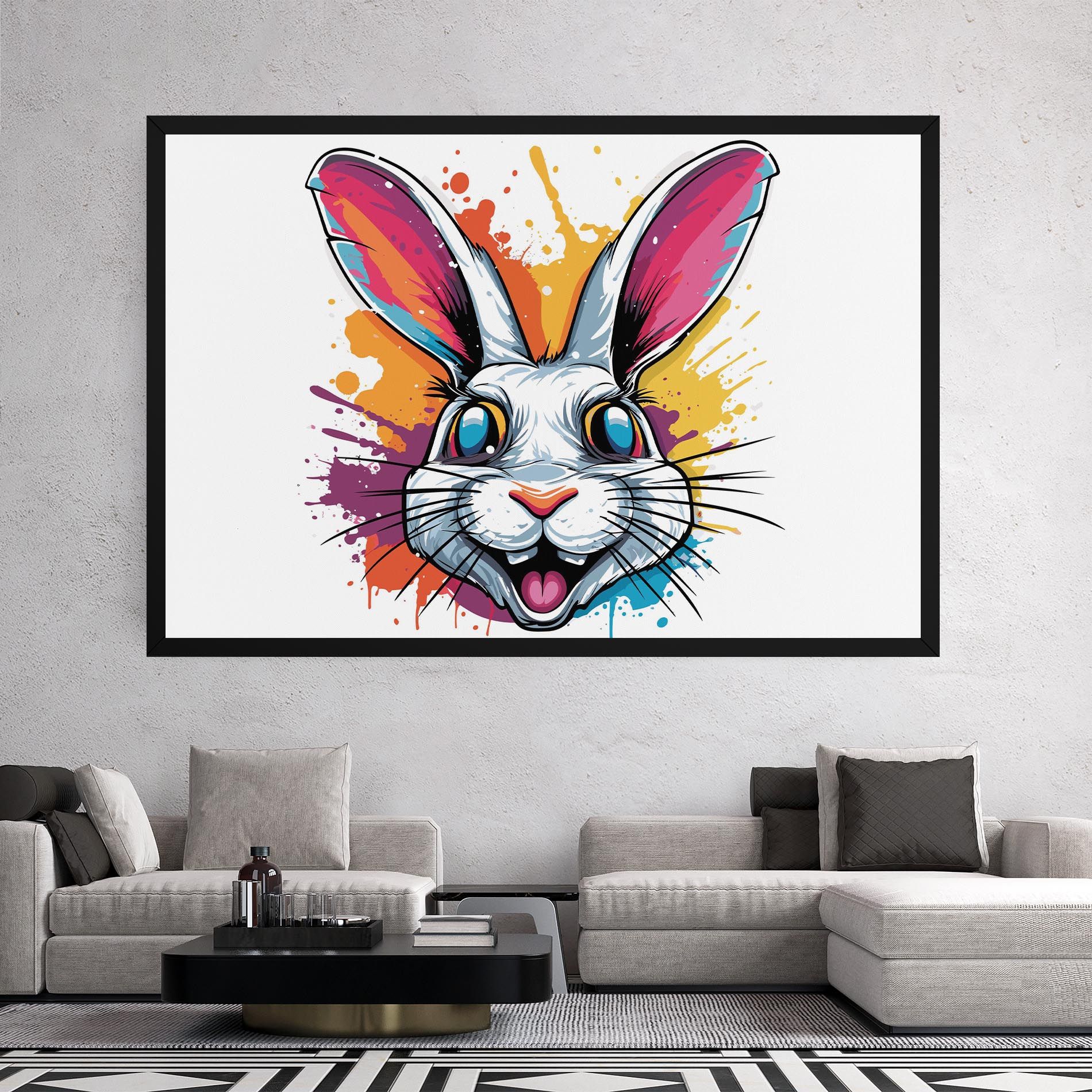 Crazy Bunny mockup 2