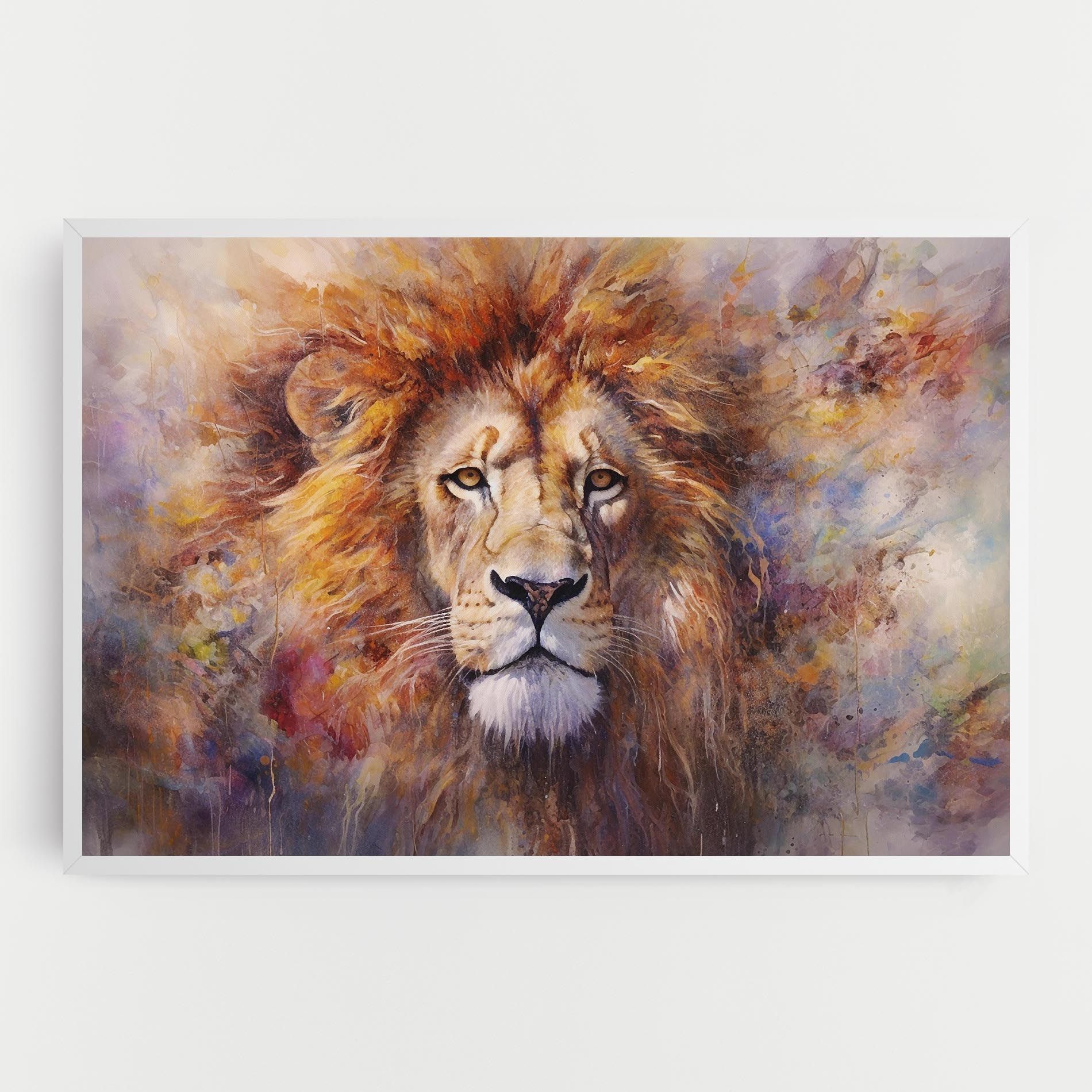 Abstract Lion Head mockup 0