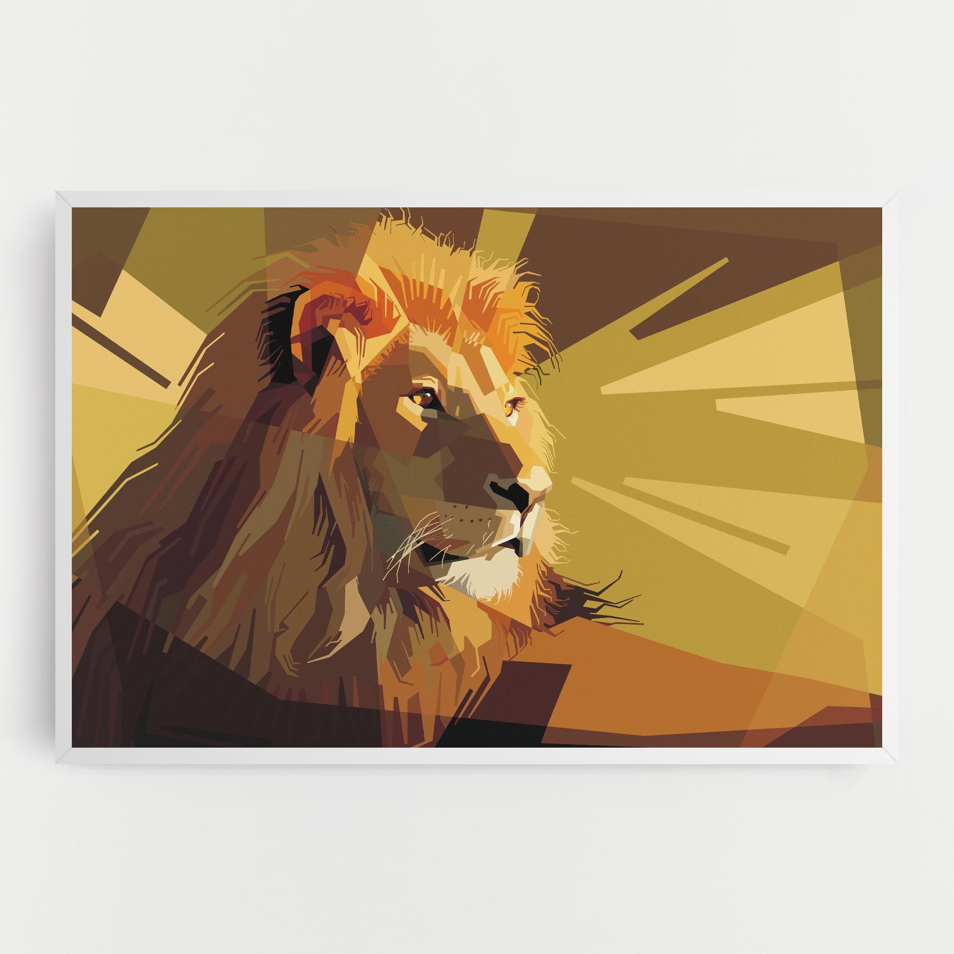 Lion Art mockup 0
