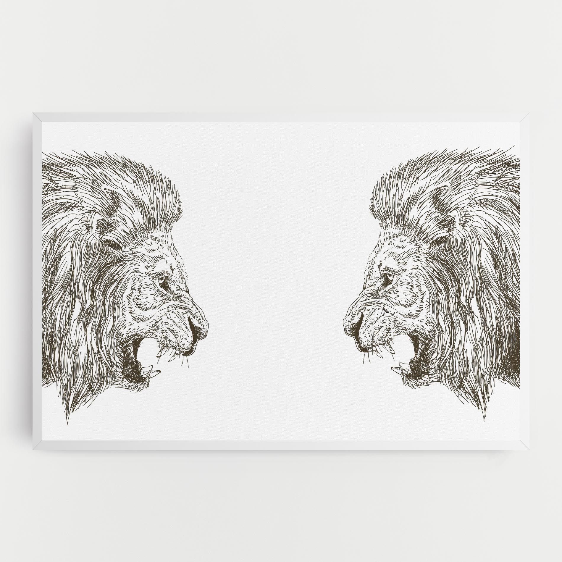 Lion For Text mockup 0