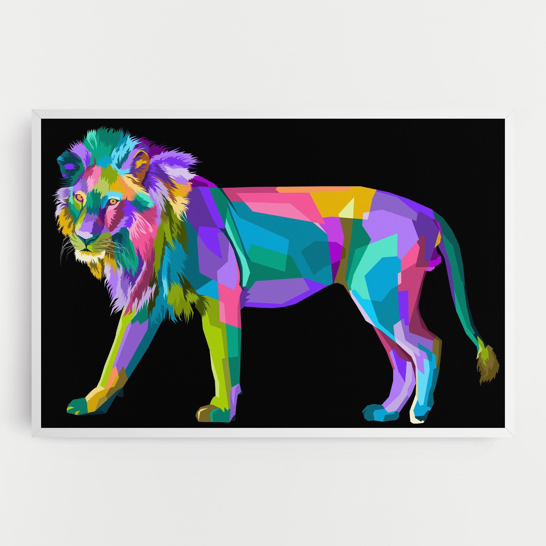 Lion Walking mockup 0