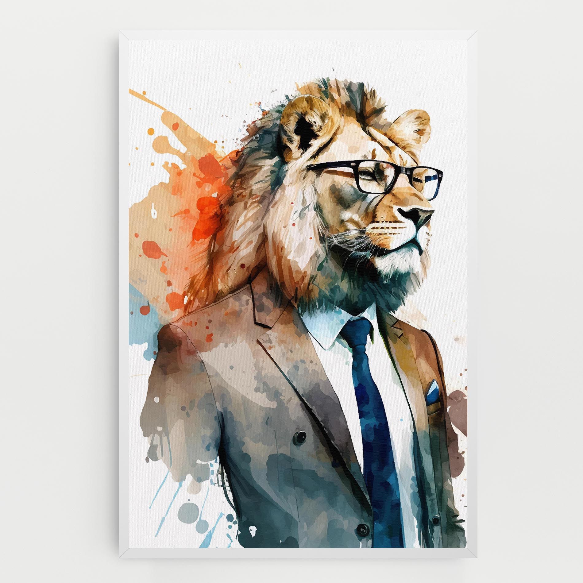Brown Suit Lion mockup 0