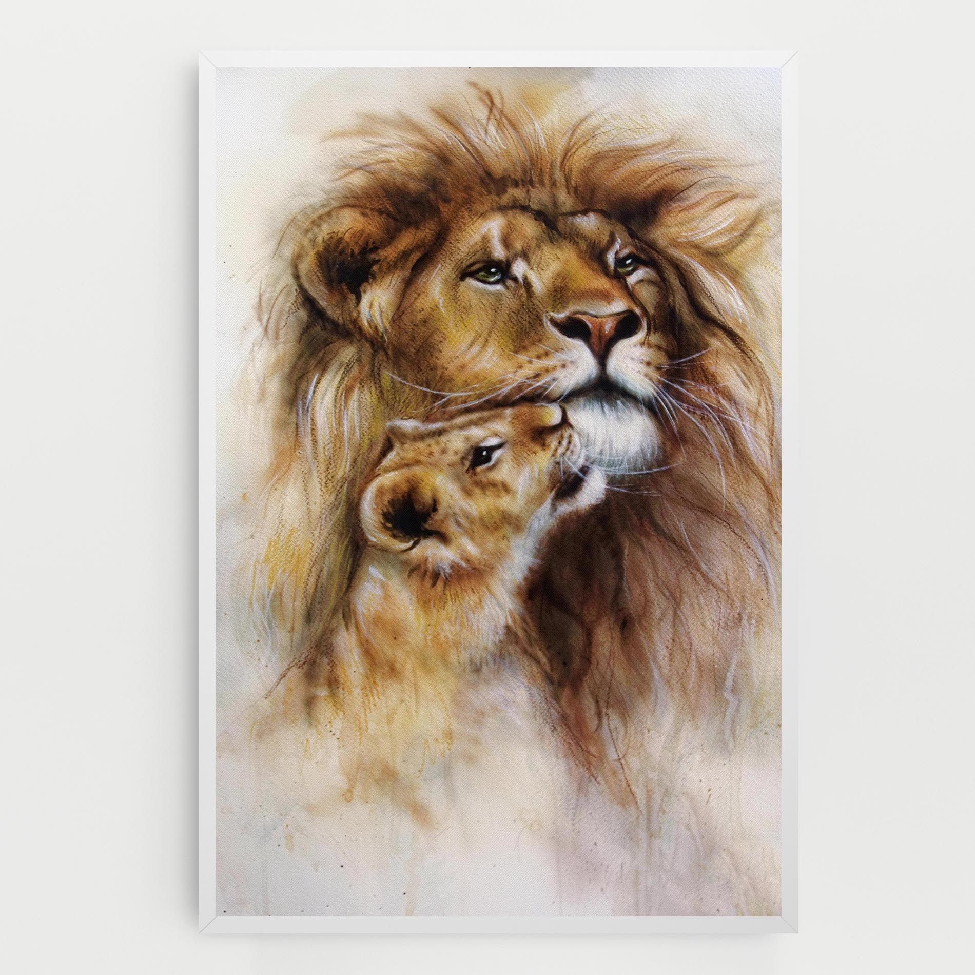 Lion Love mockup 0
