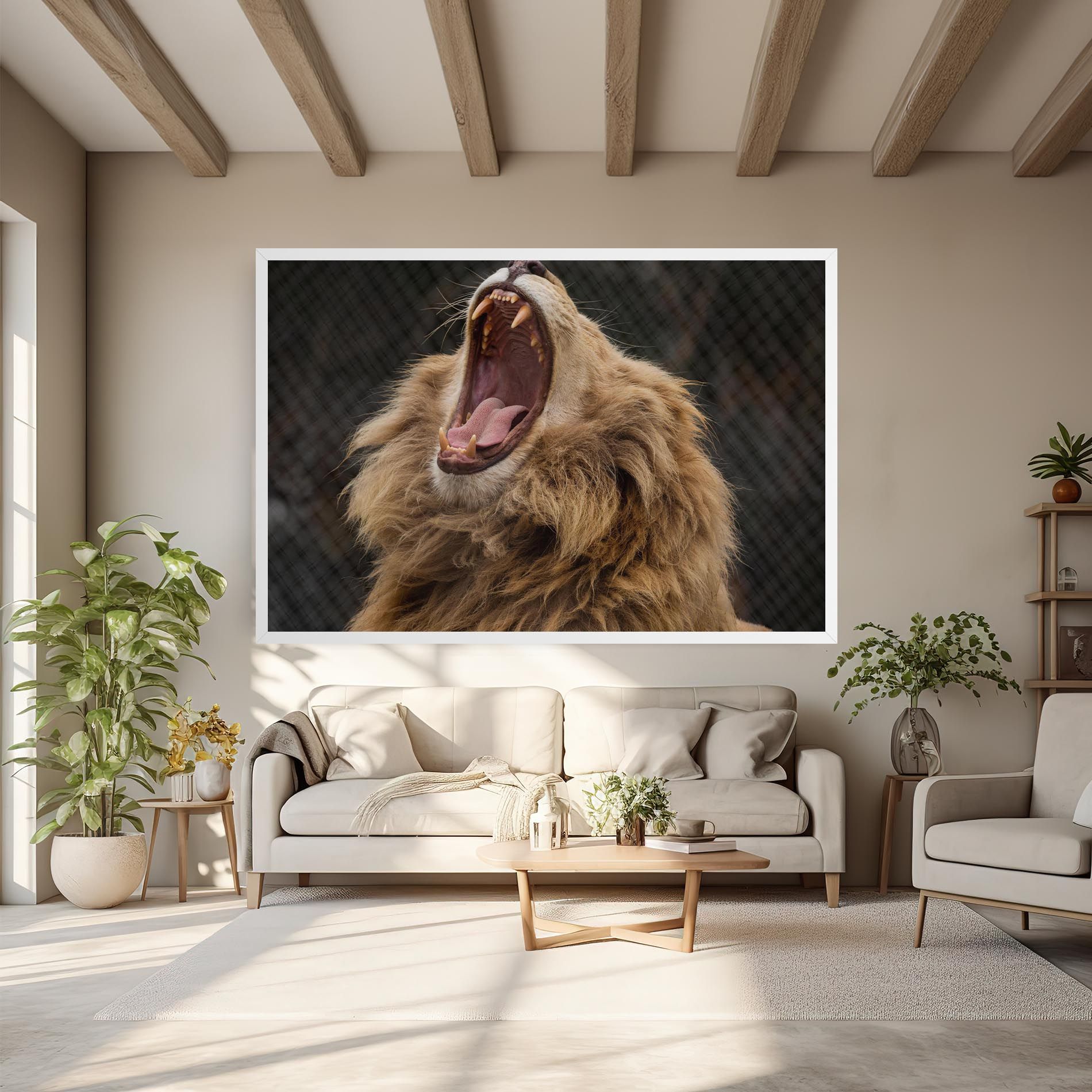 Angry Lion mockup 6