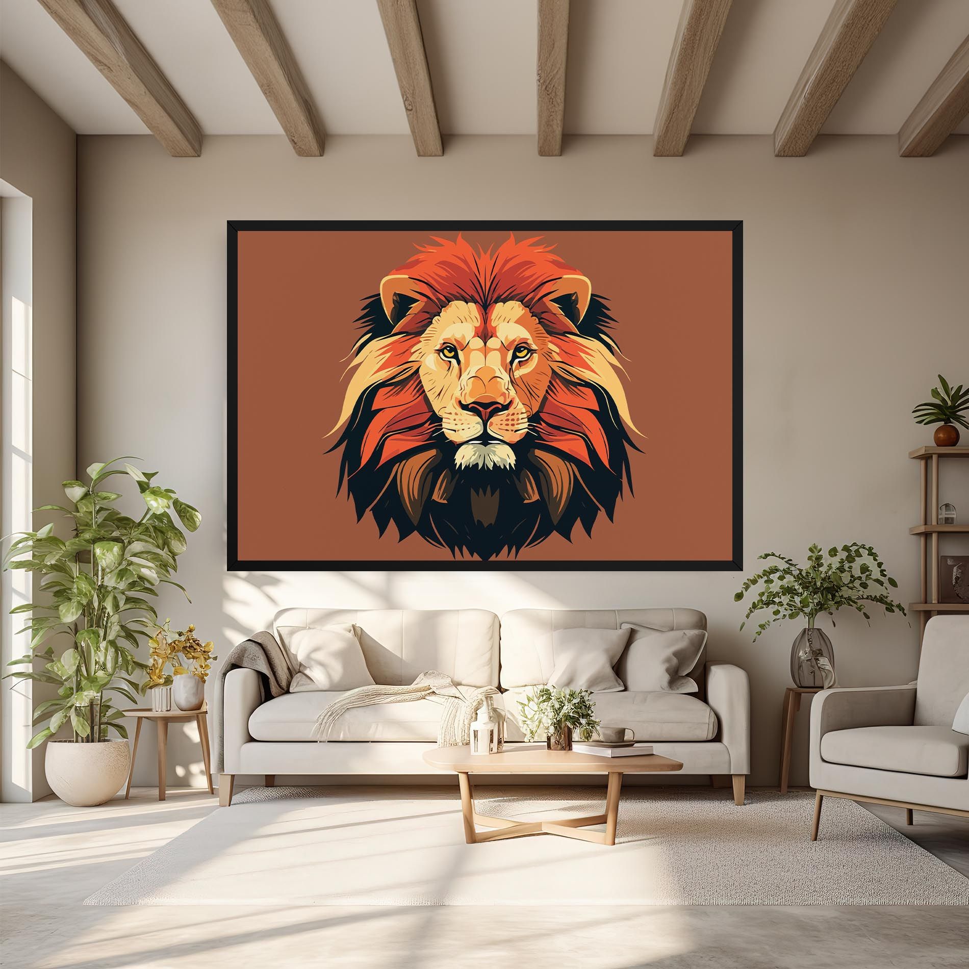 African Lion mockup 6