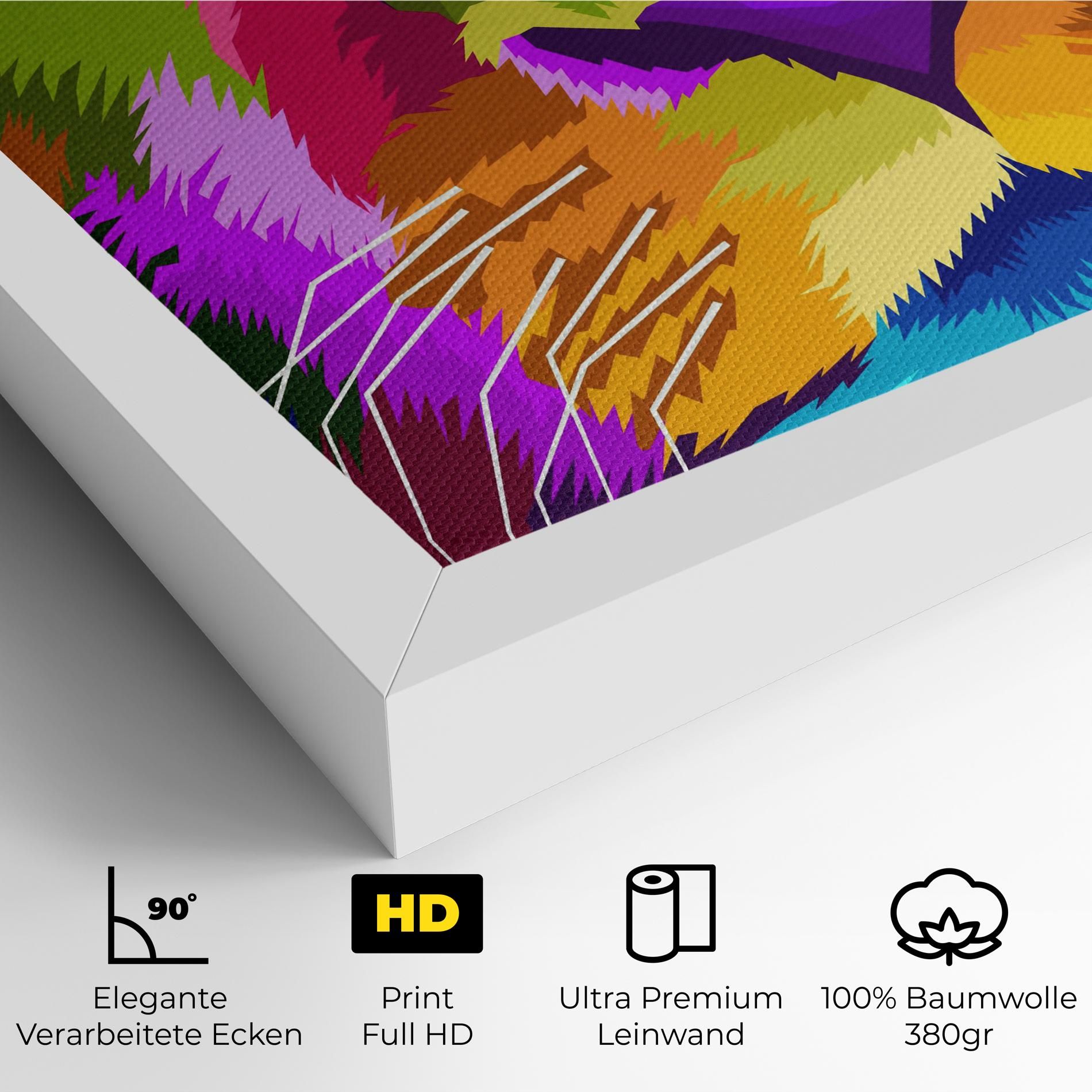 Color Lion Close Up mockup 4