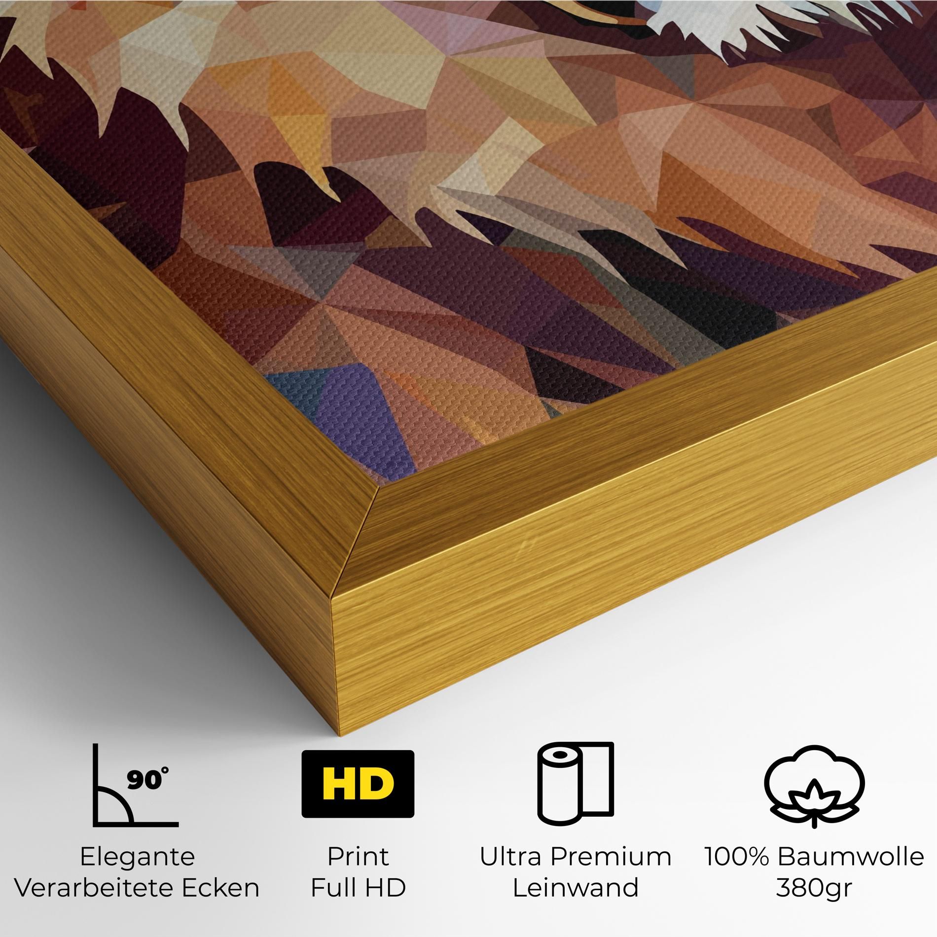 Artistic Lion Head mockup 4