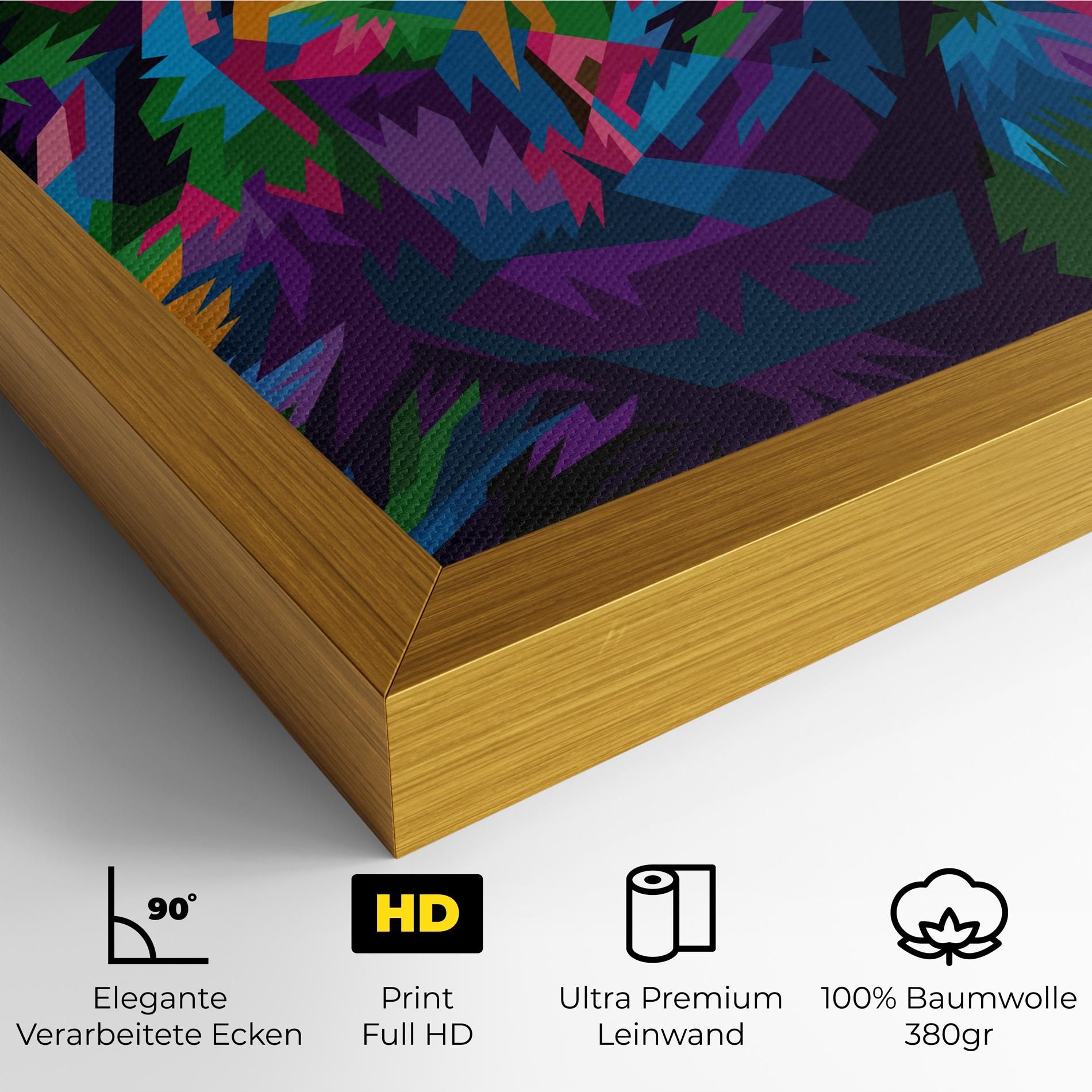 Cute Color Lion mockup 4