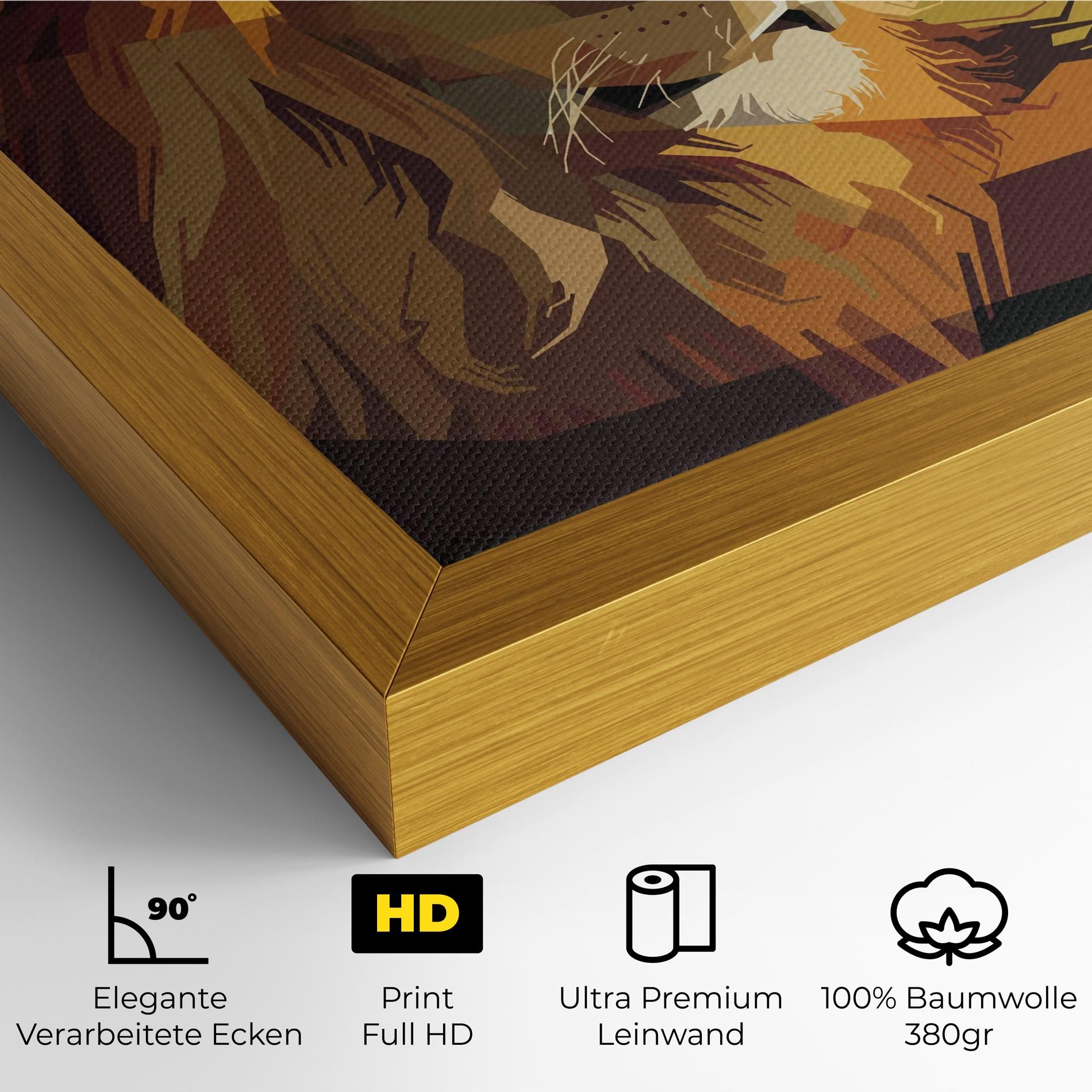 Lion Art mockup 4