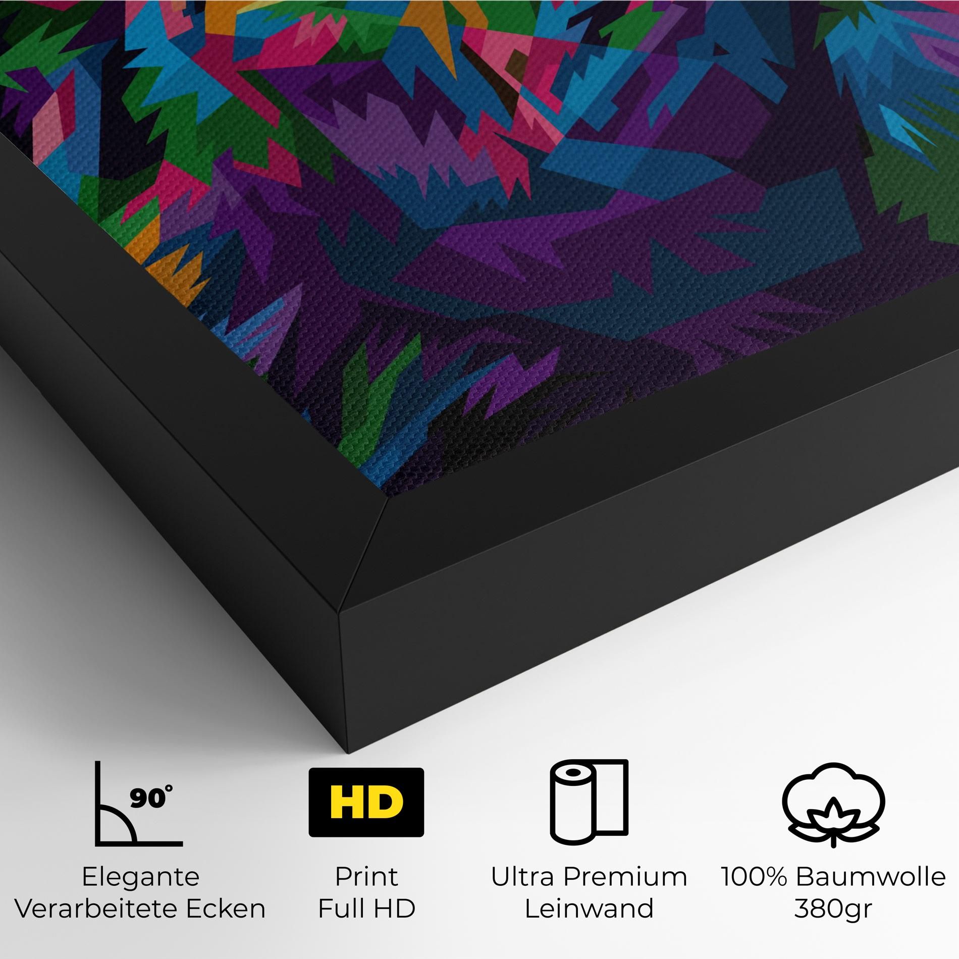 Cute Color Lion mockup 4