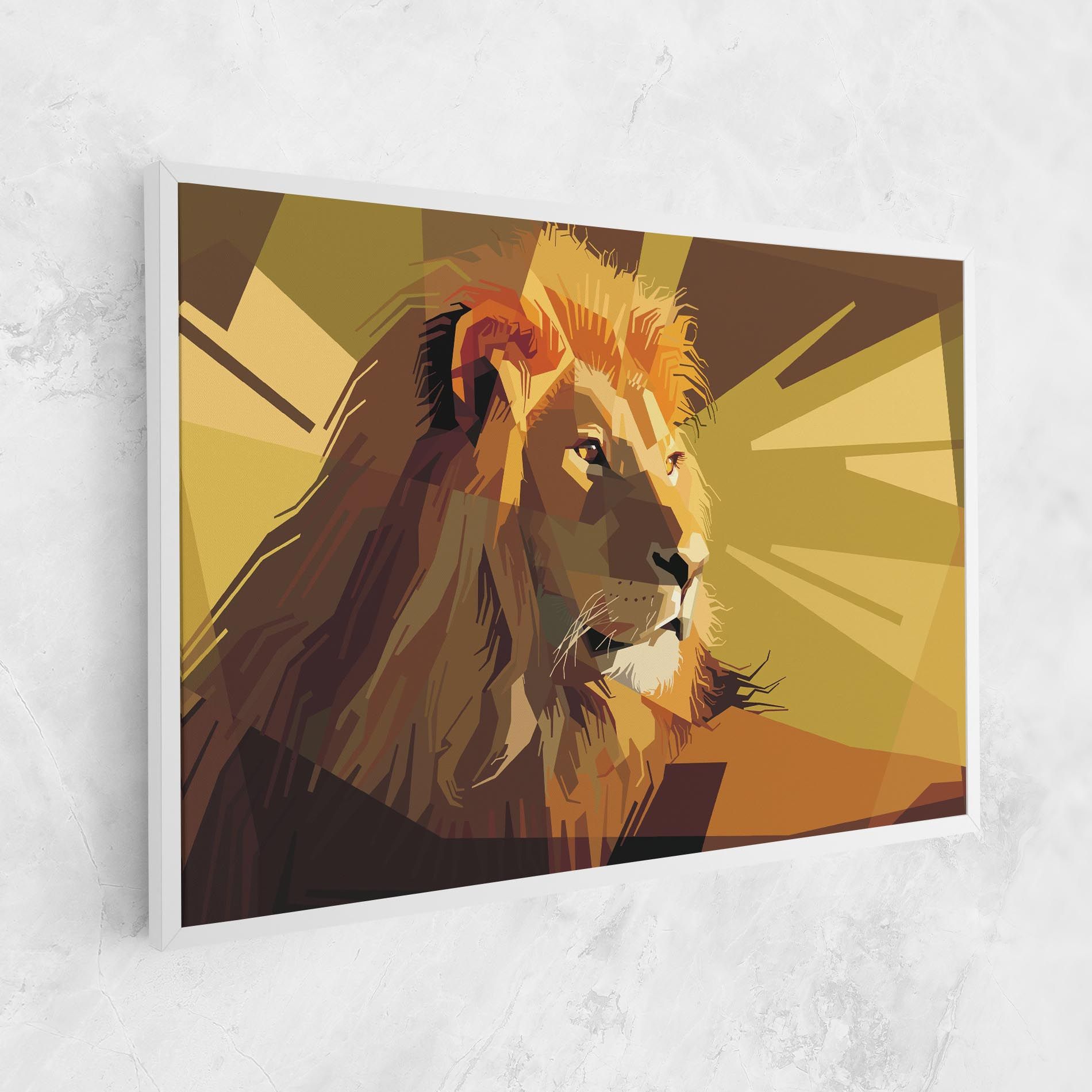 Lion Art mockup 1