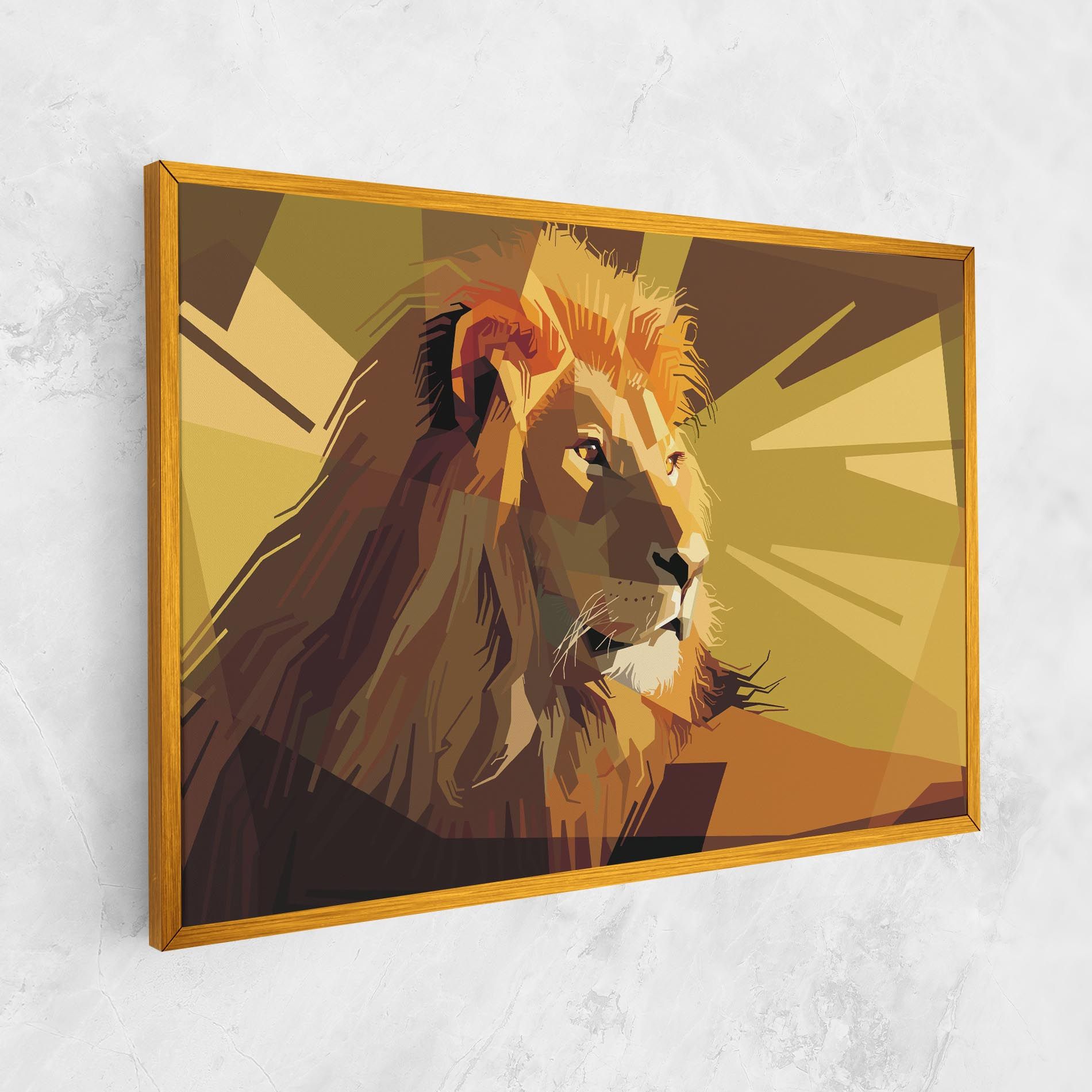 Lion Art mockup 1