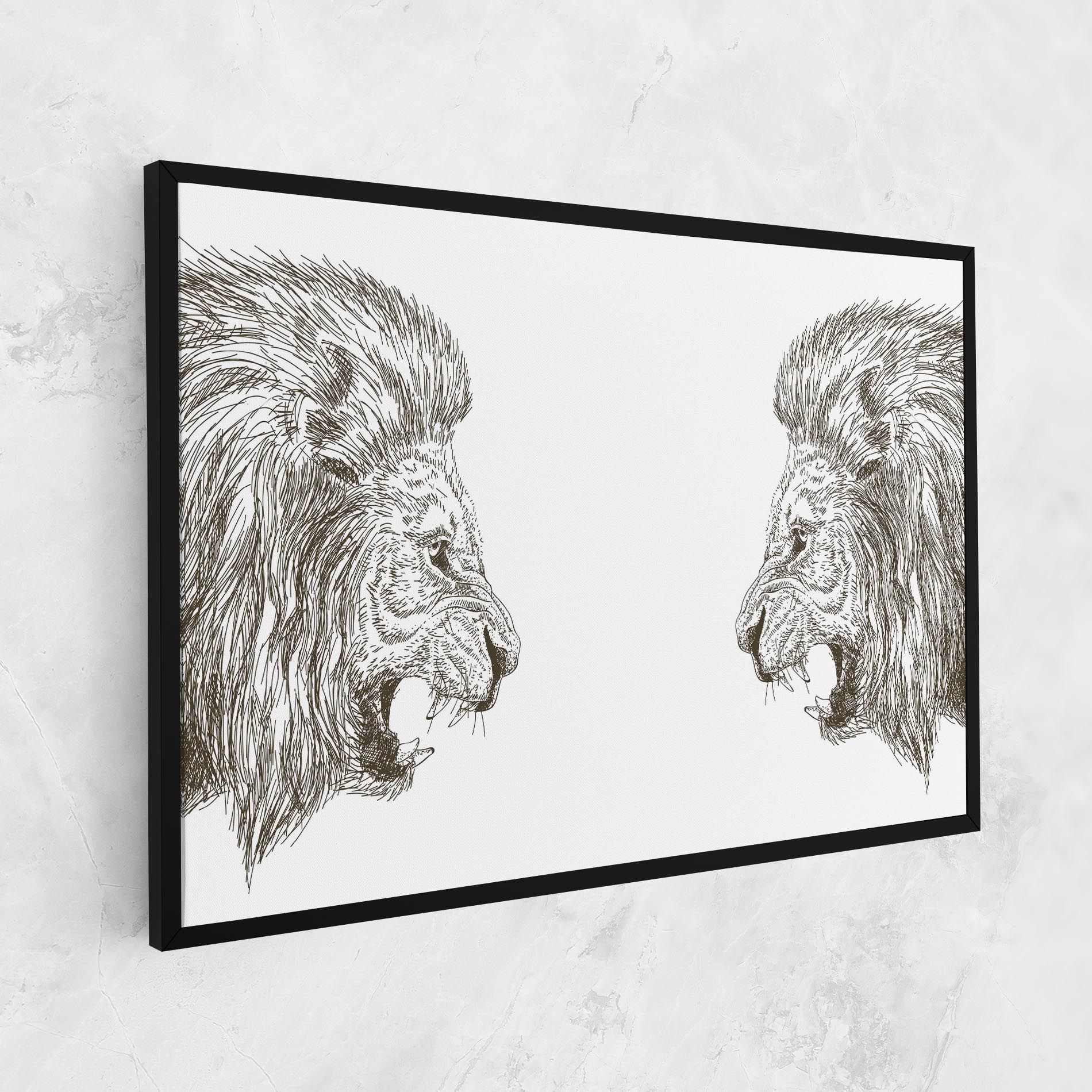 Lion For Text mockup 1