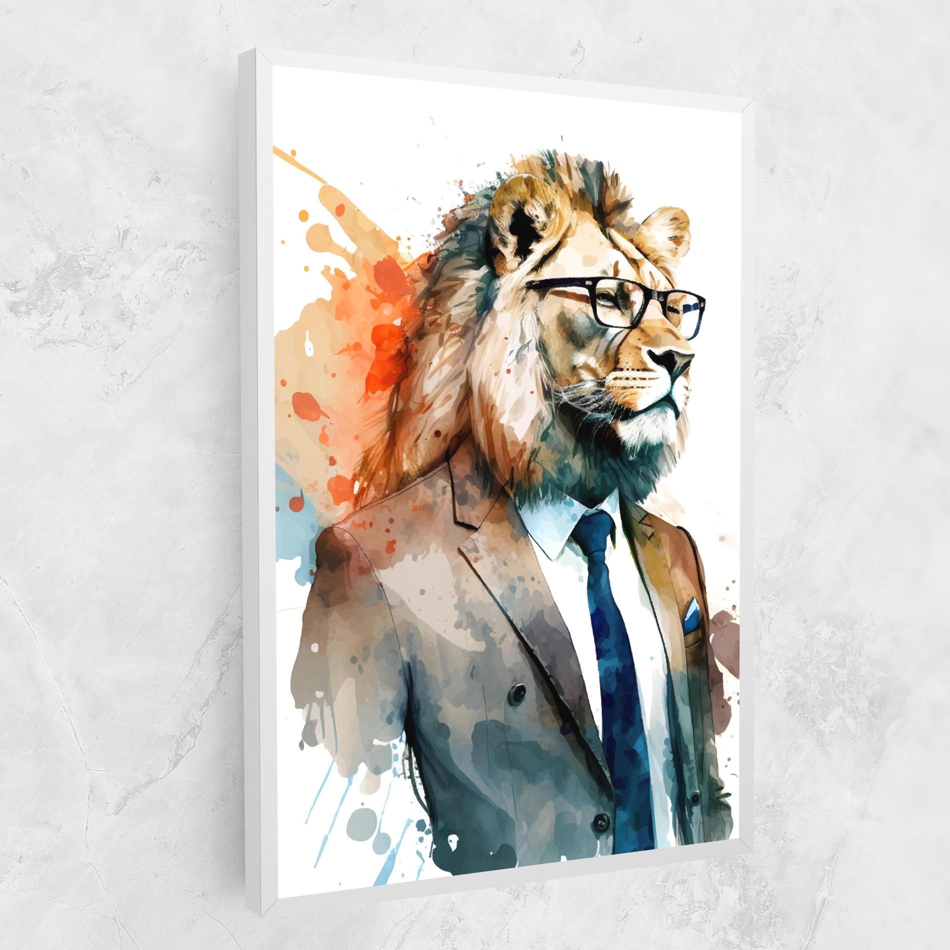 Brown Suit Lion mockup 1