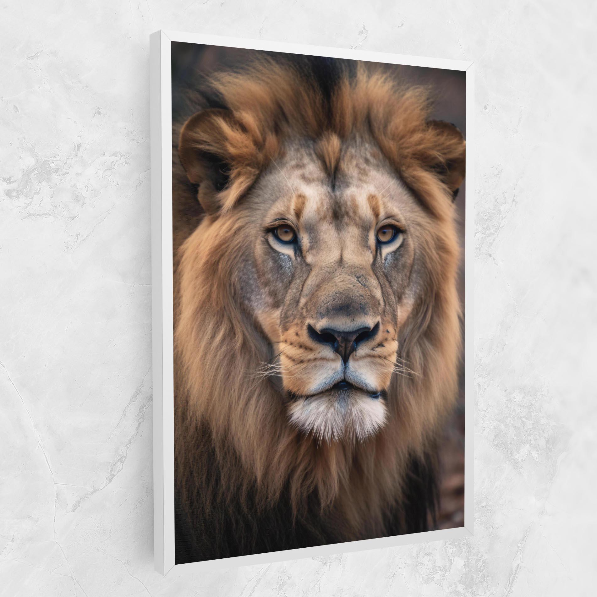 Leinwandbild Wild Lion View mockup 1