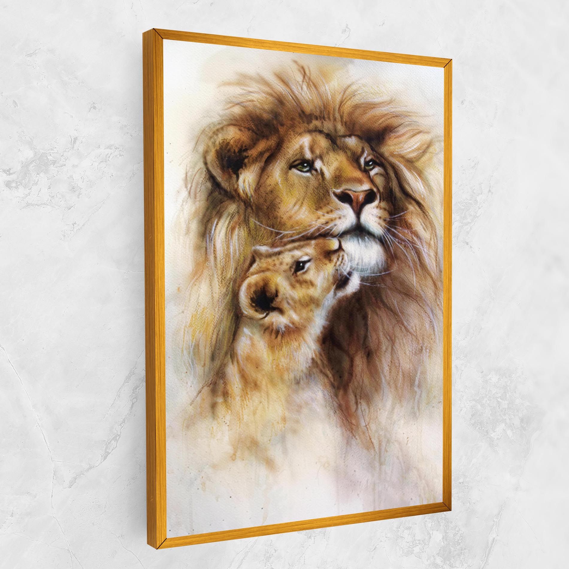 Lion Love mockup 1