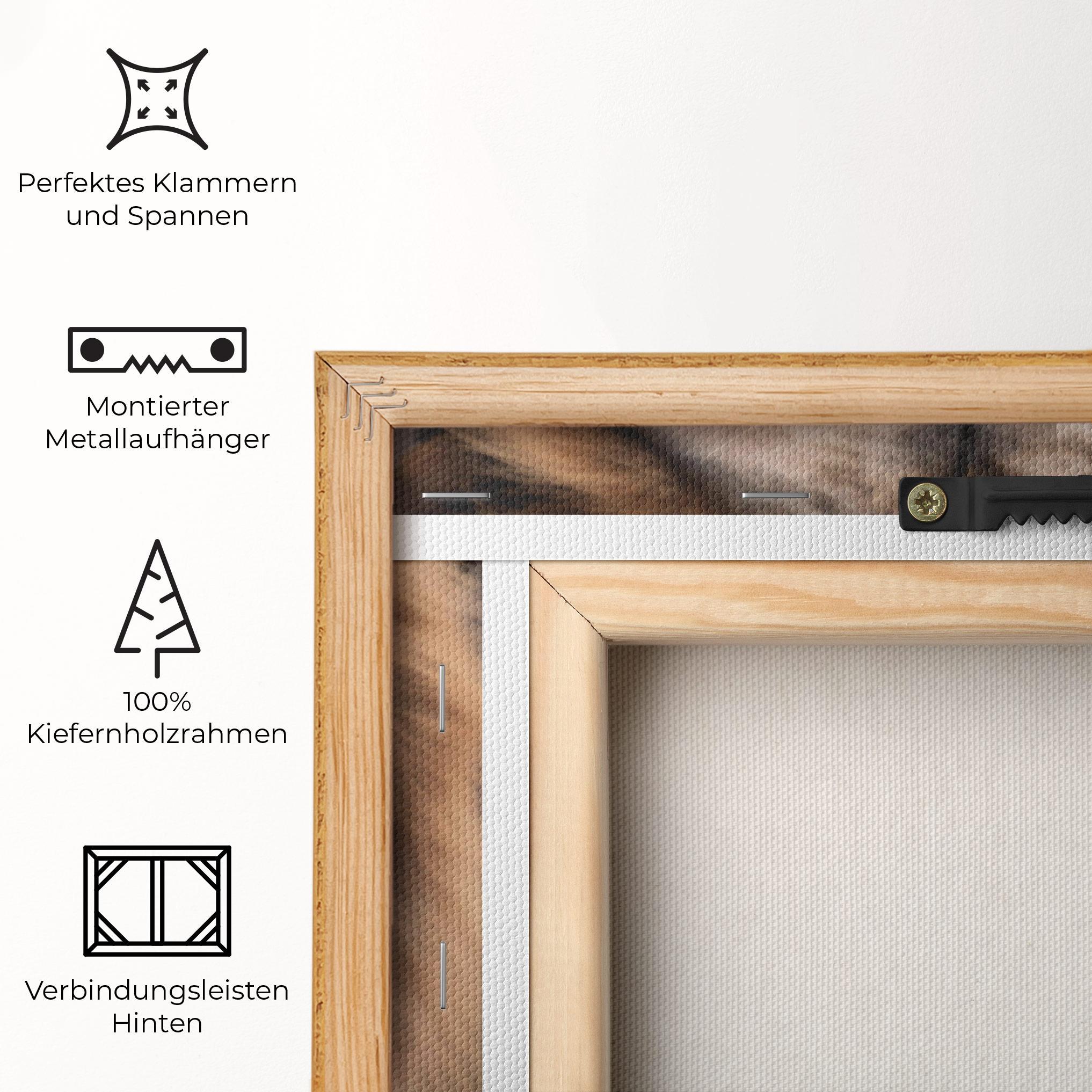 Leinwandbild Wild Lion View mockup 5