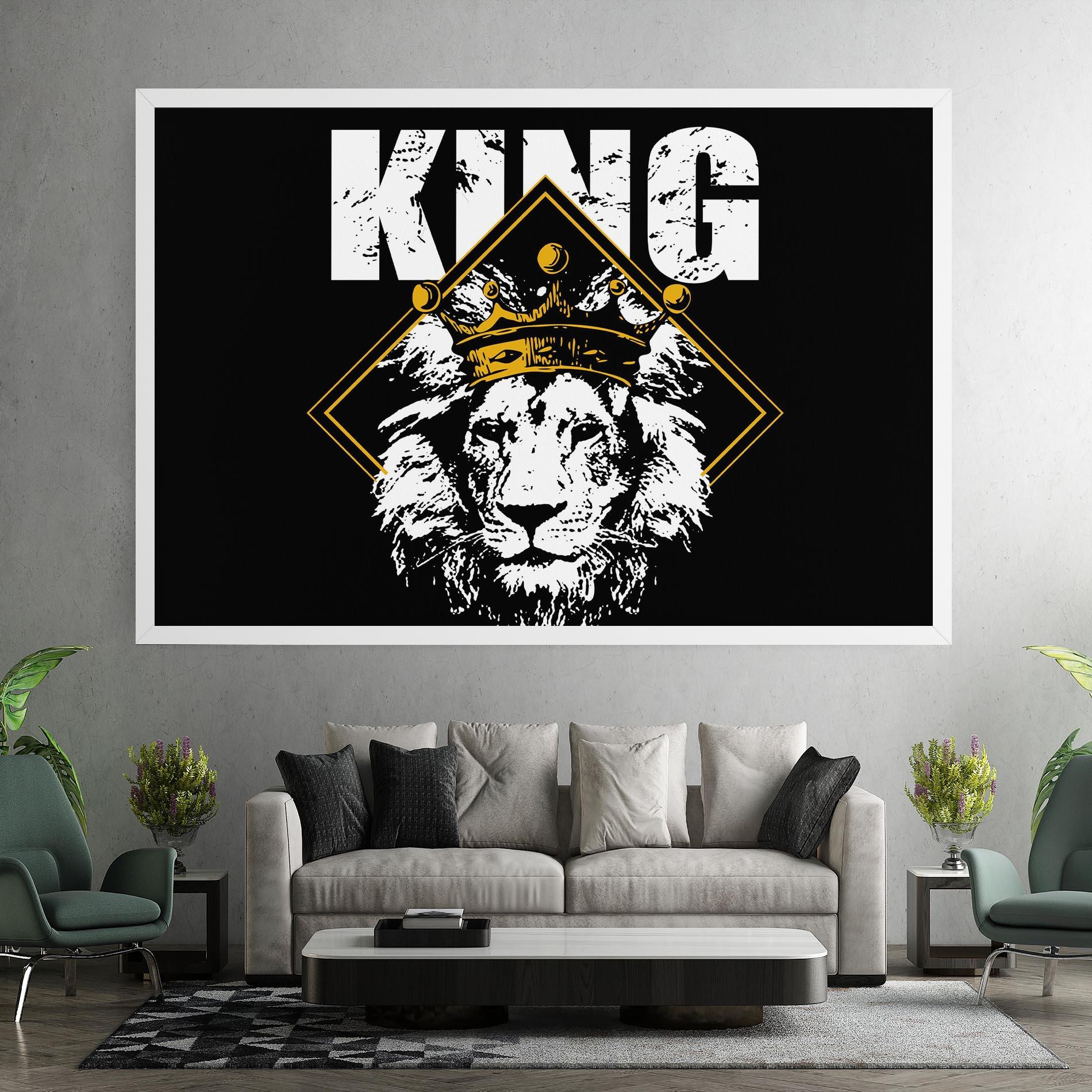 Leinwandbild Jungle King mockup 7