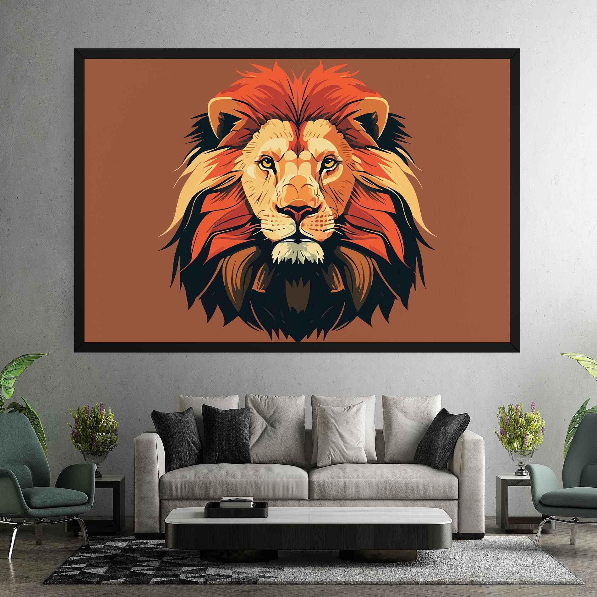 African Lion mockup 7