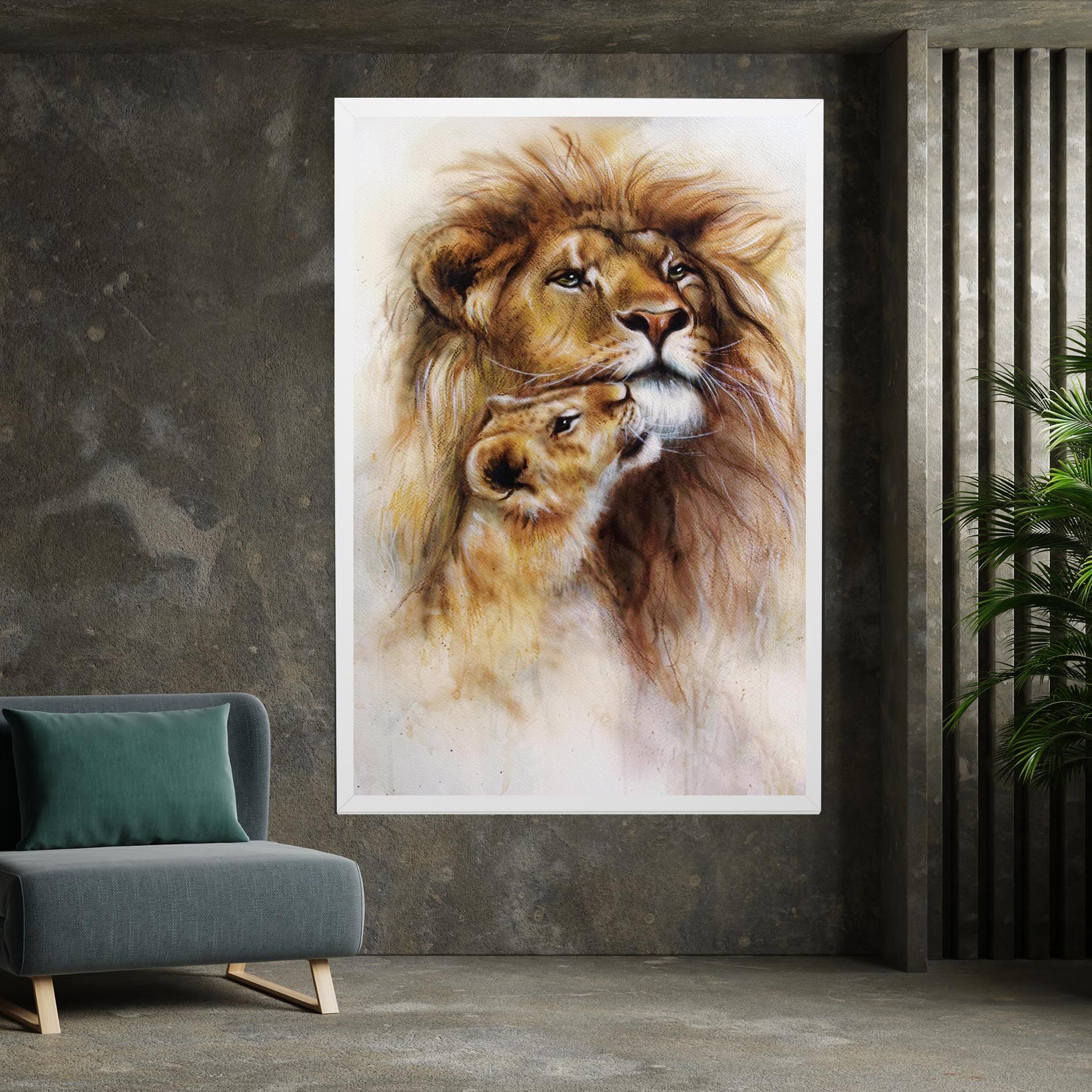 Lion Love mockup 7