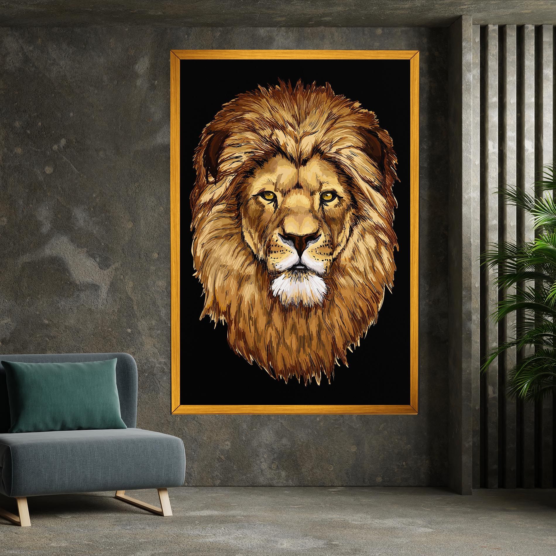 Lion Head mockup 7