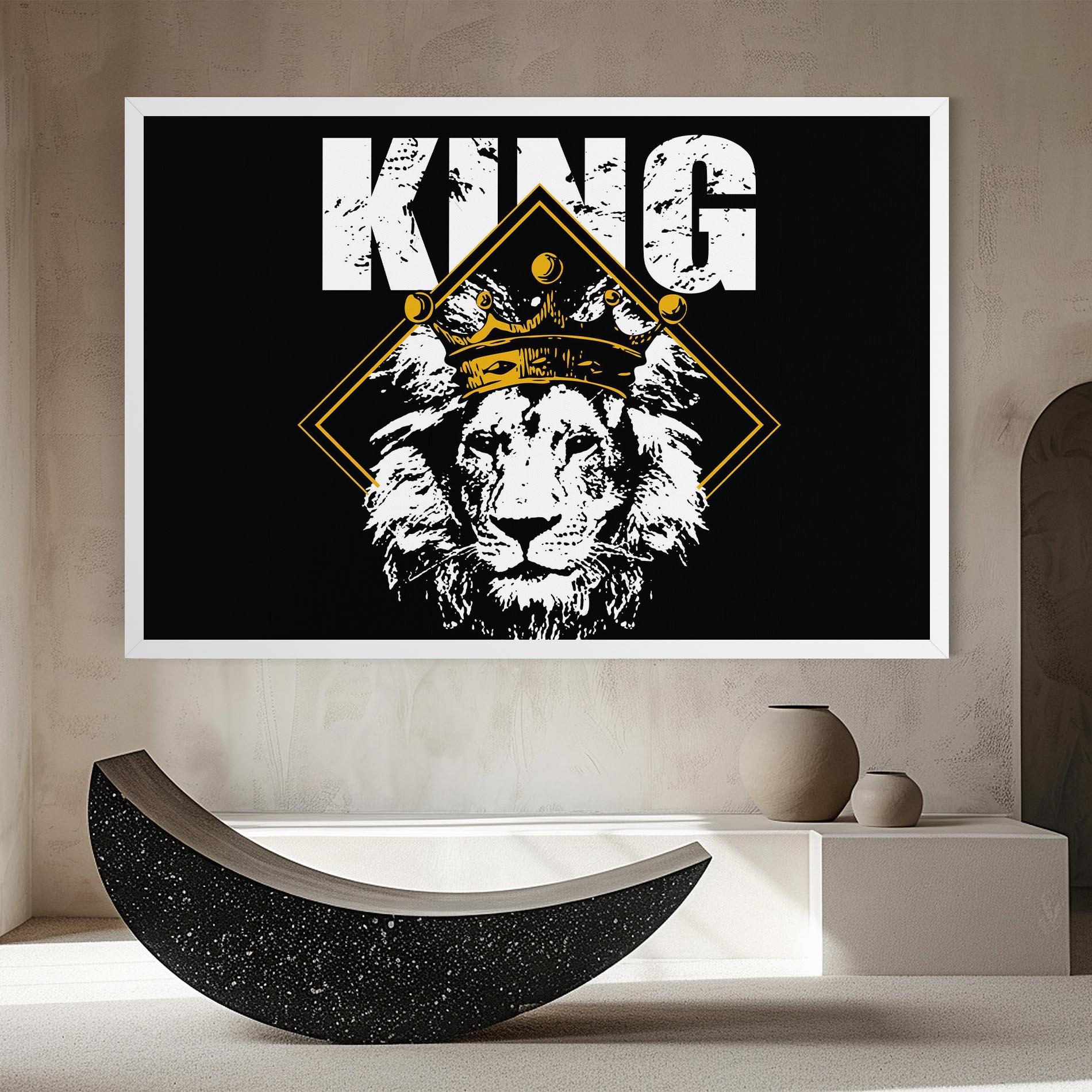 Leinwandbild Jungle King mockup 8