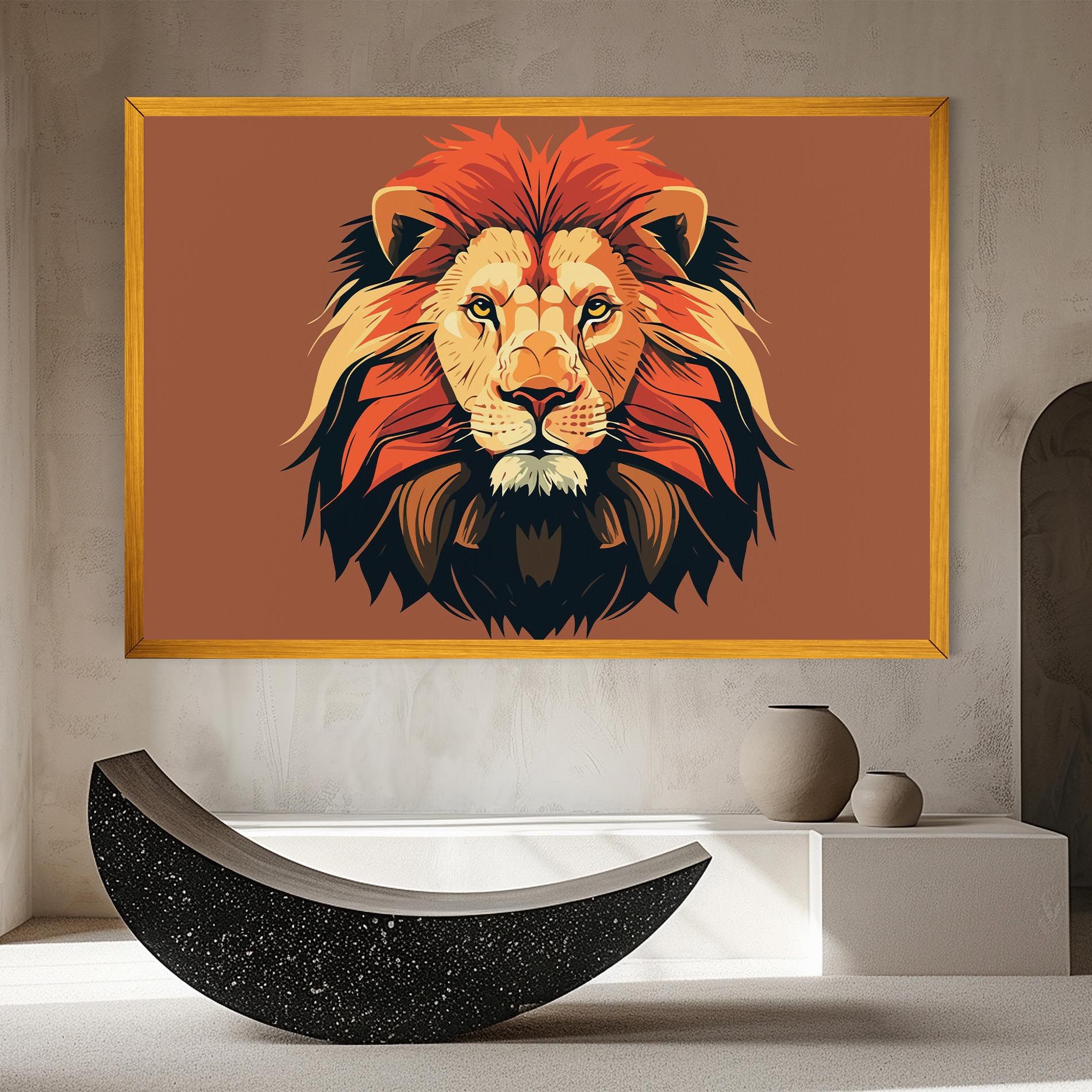 African Lion mockup 8