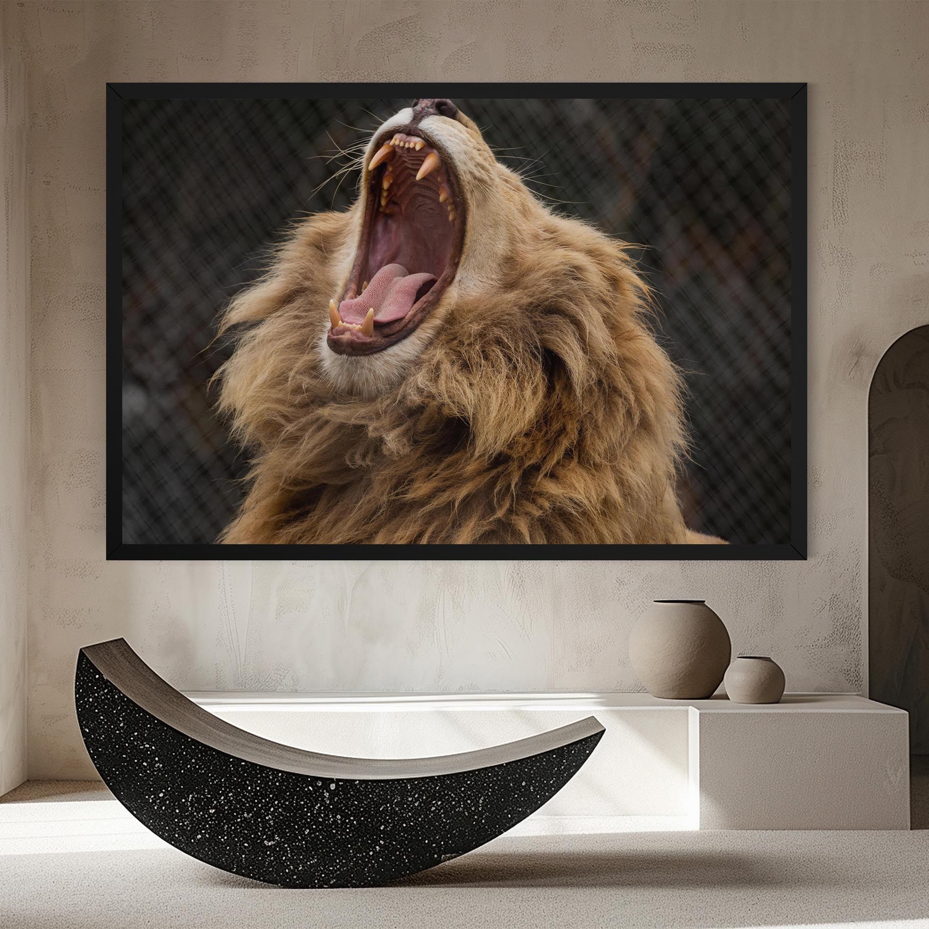 Angry Lion mockup 8