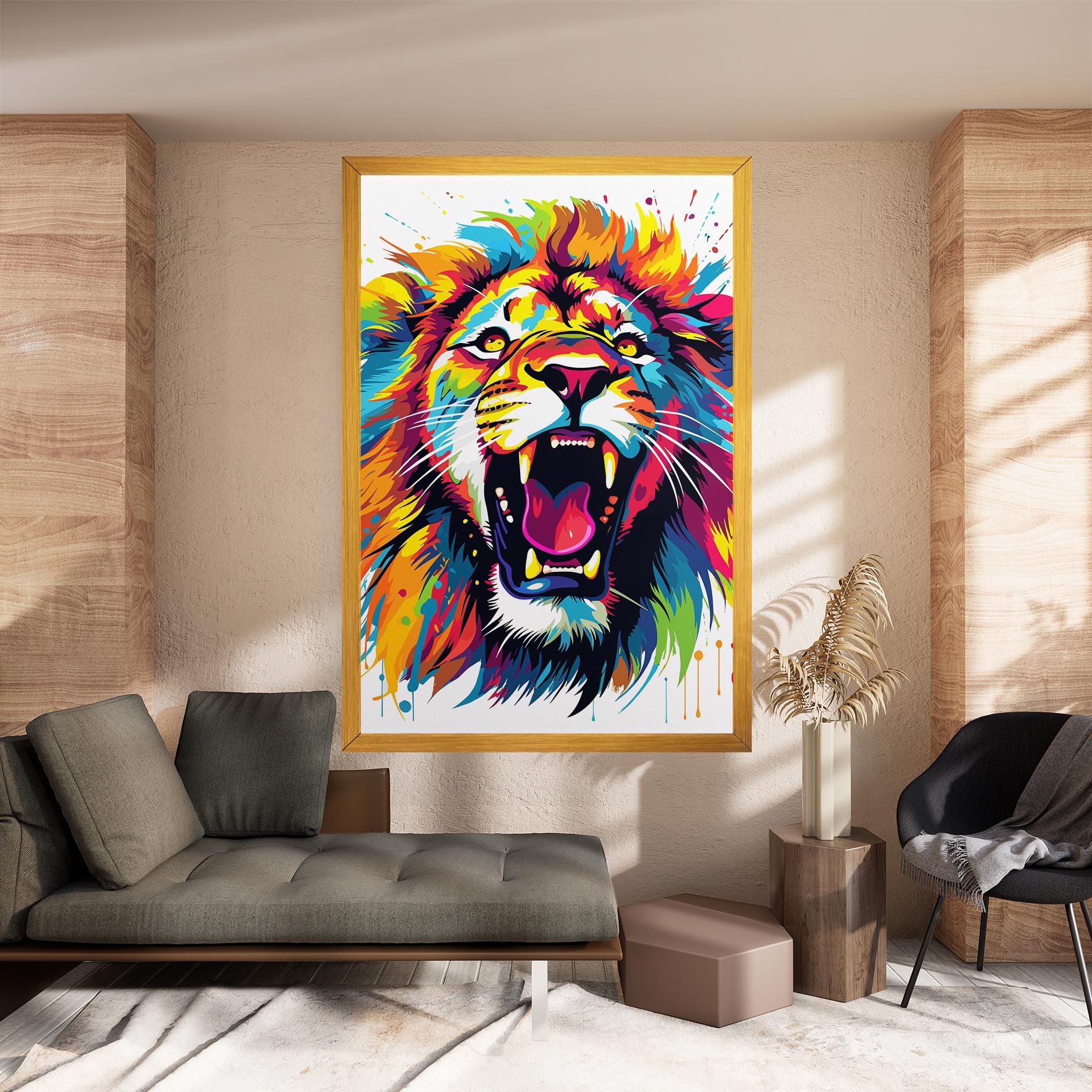 Angry Lion Mix mockup 8