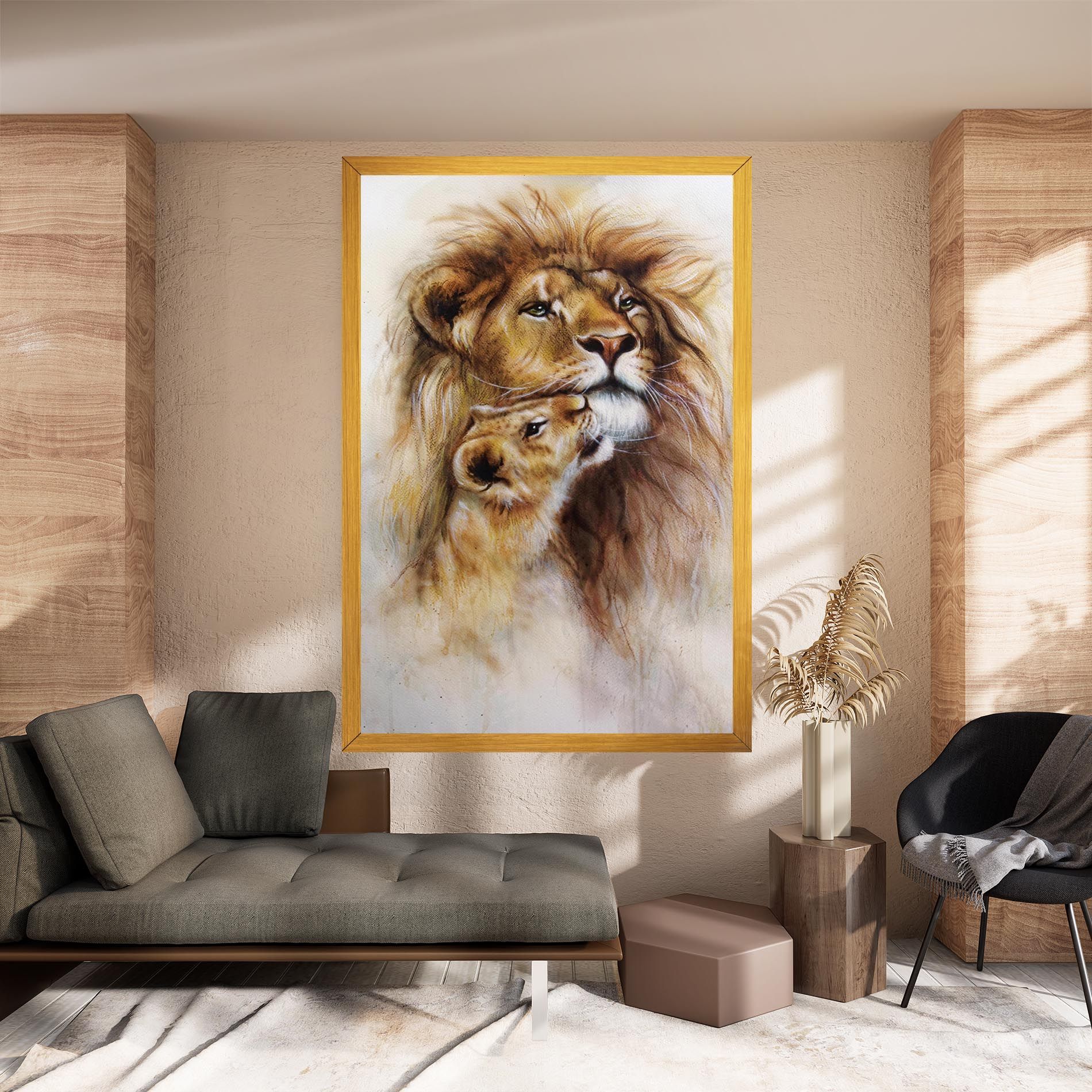 Lion Love mockup 8
