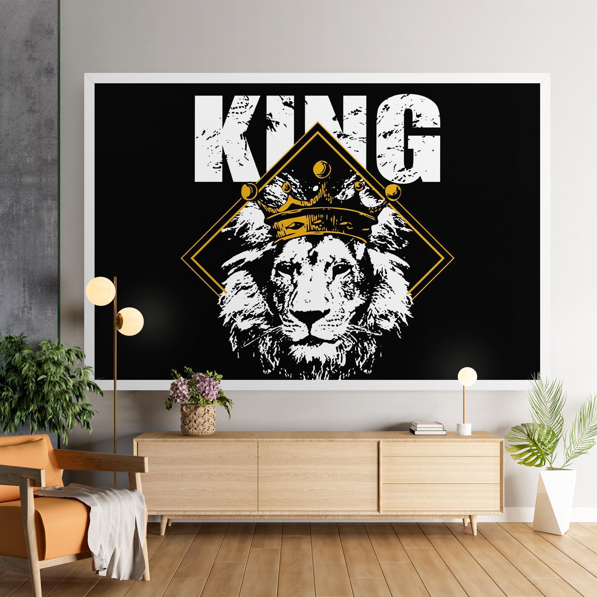 Leinwandbild Jungle King mockup 9