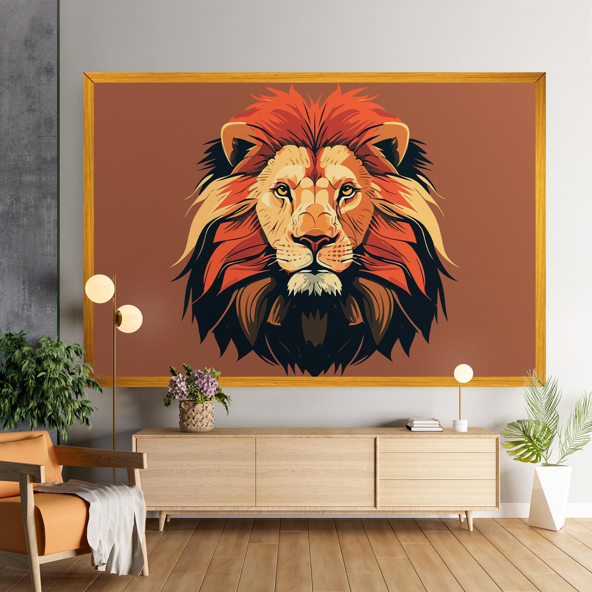 African Lion mockup 9