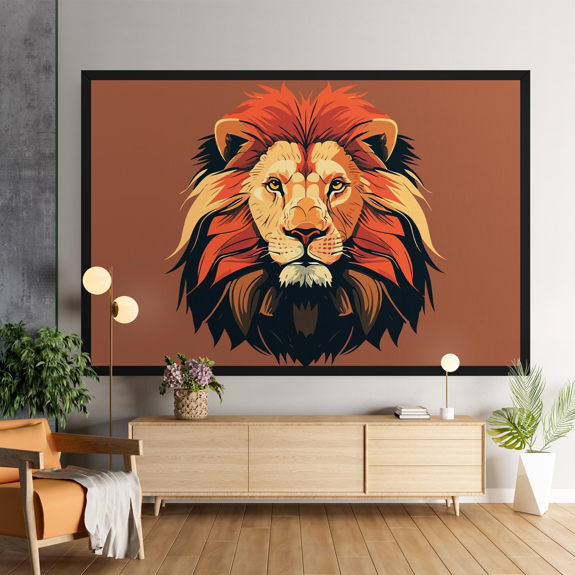 African Lion mockup 9