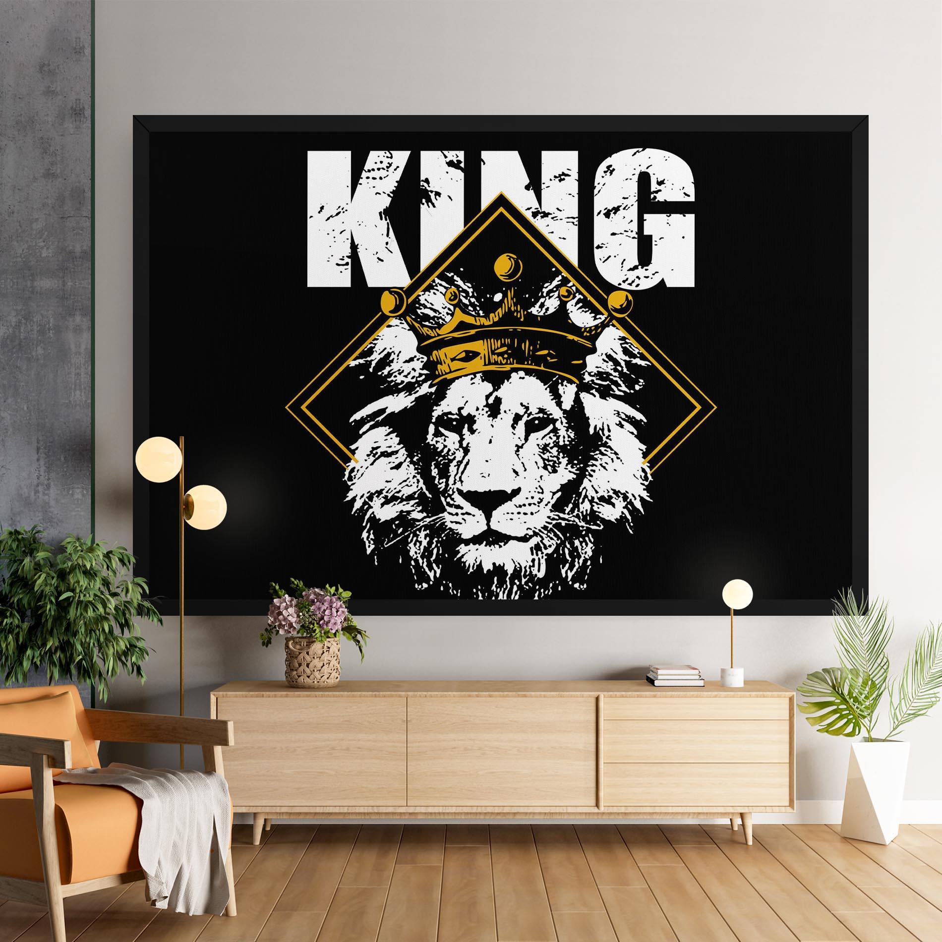 Leinwandbild Jungle King mockup 9
