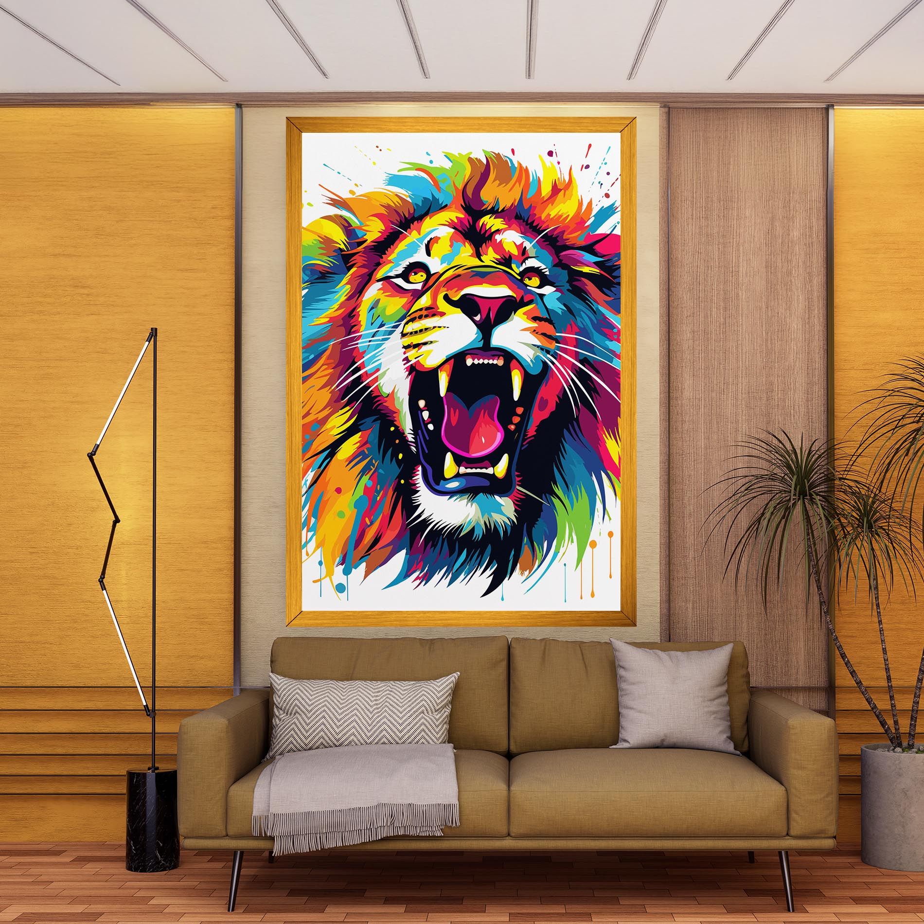 Angry Lion Mix mockup 9