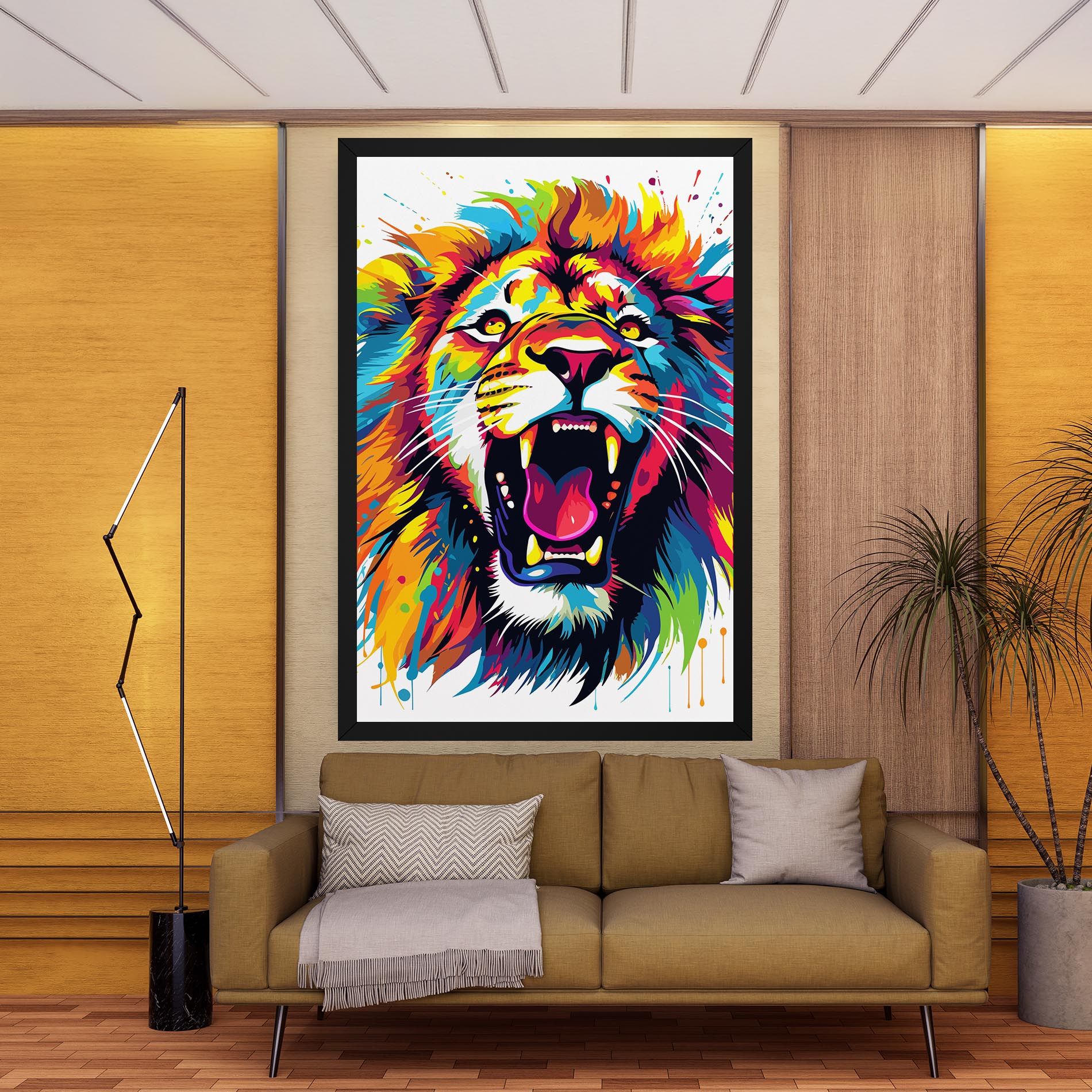 Angry Lion Mix mockup 9