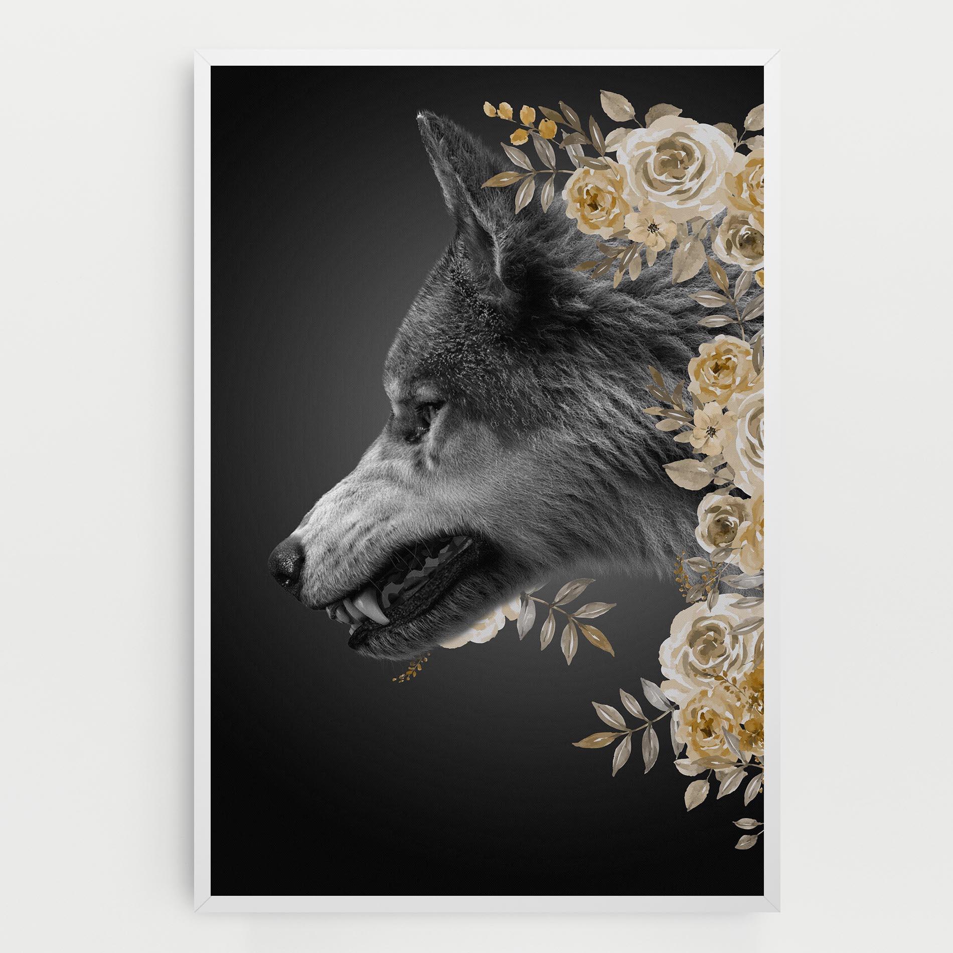 Leinwandbild The Wolf In You mockup 0