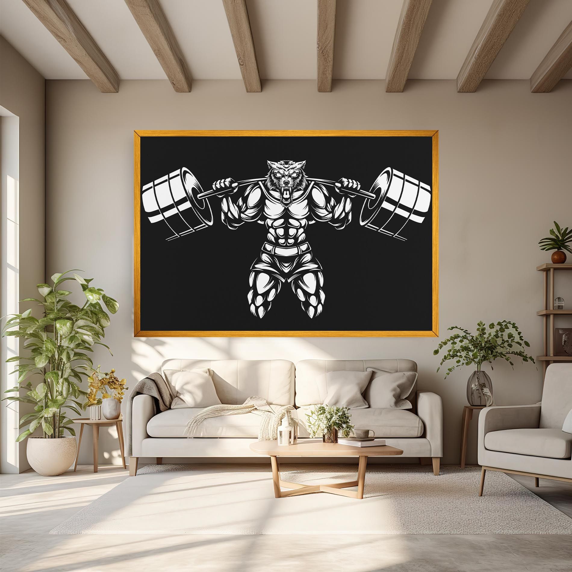 Work Out Wolf mockup 6