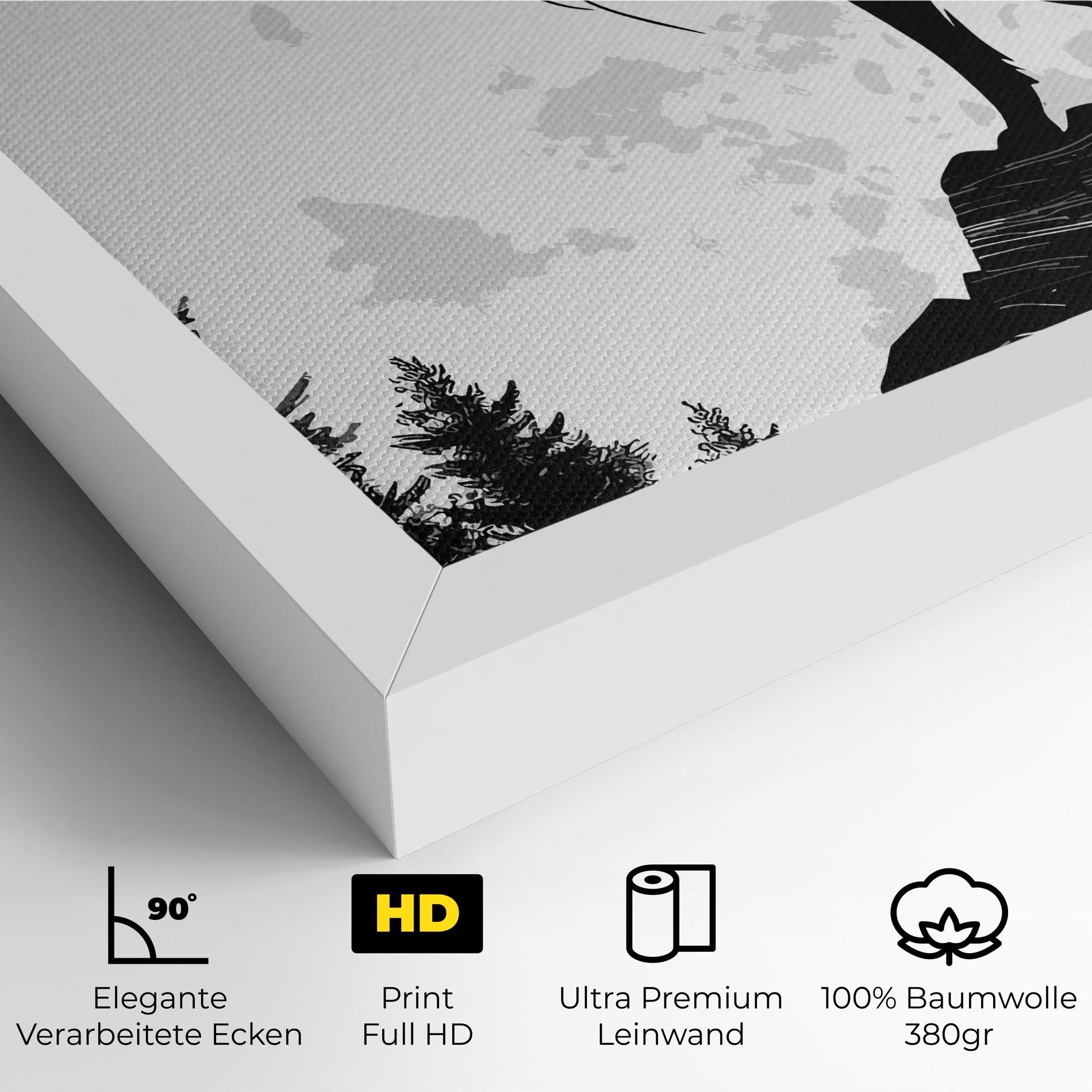 Grey Moon Wolf mockup 4