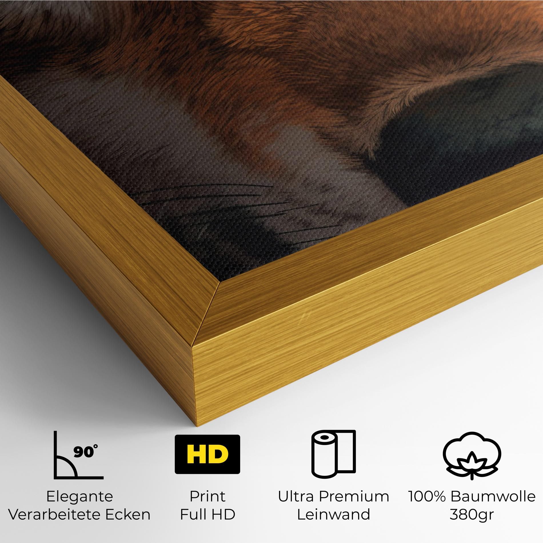 Close Up Wolf Eyes mockup 4