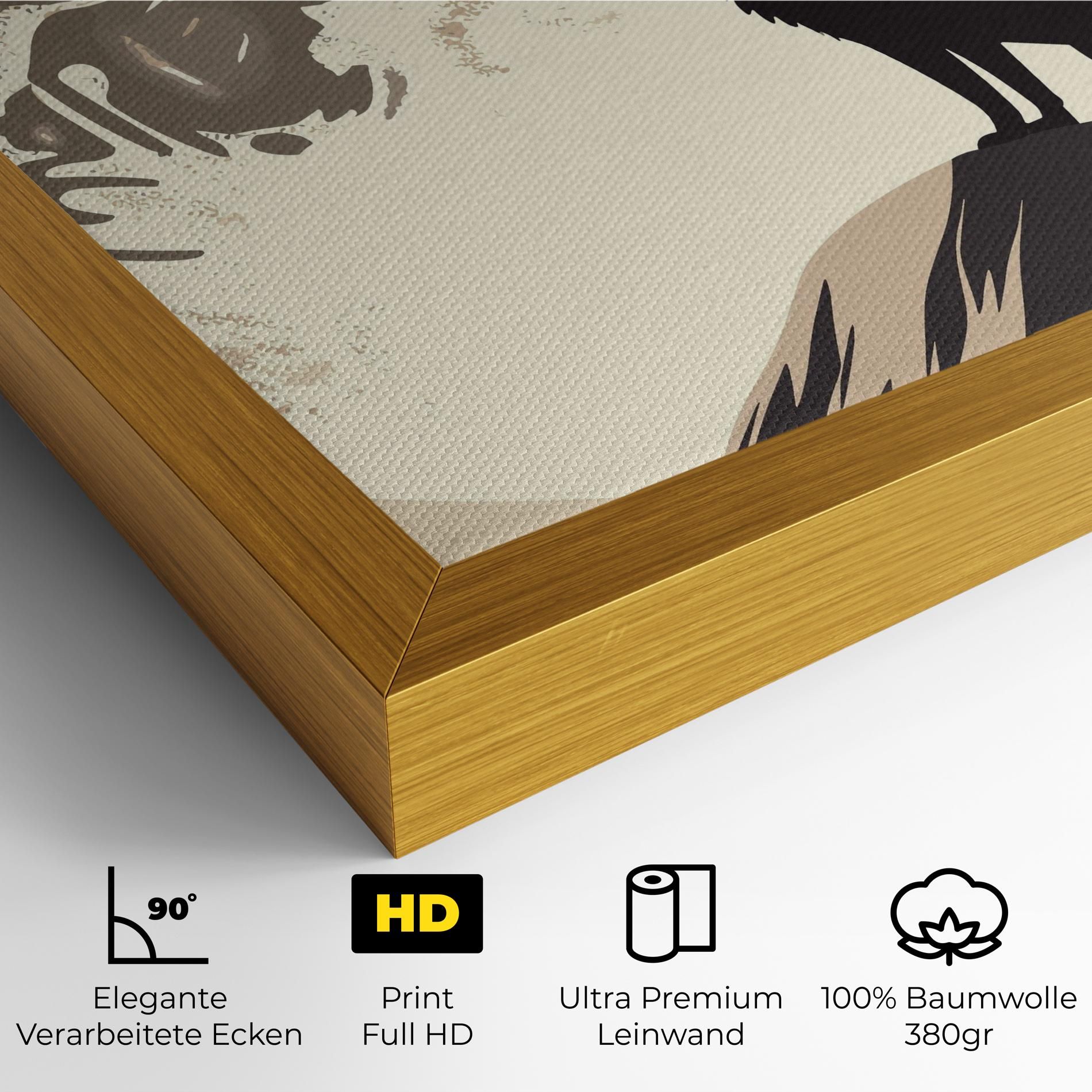 Cream Moon Wolf mockup 4